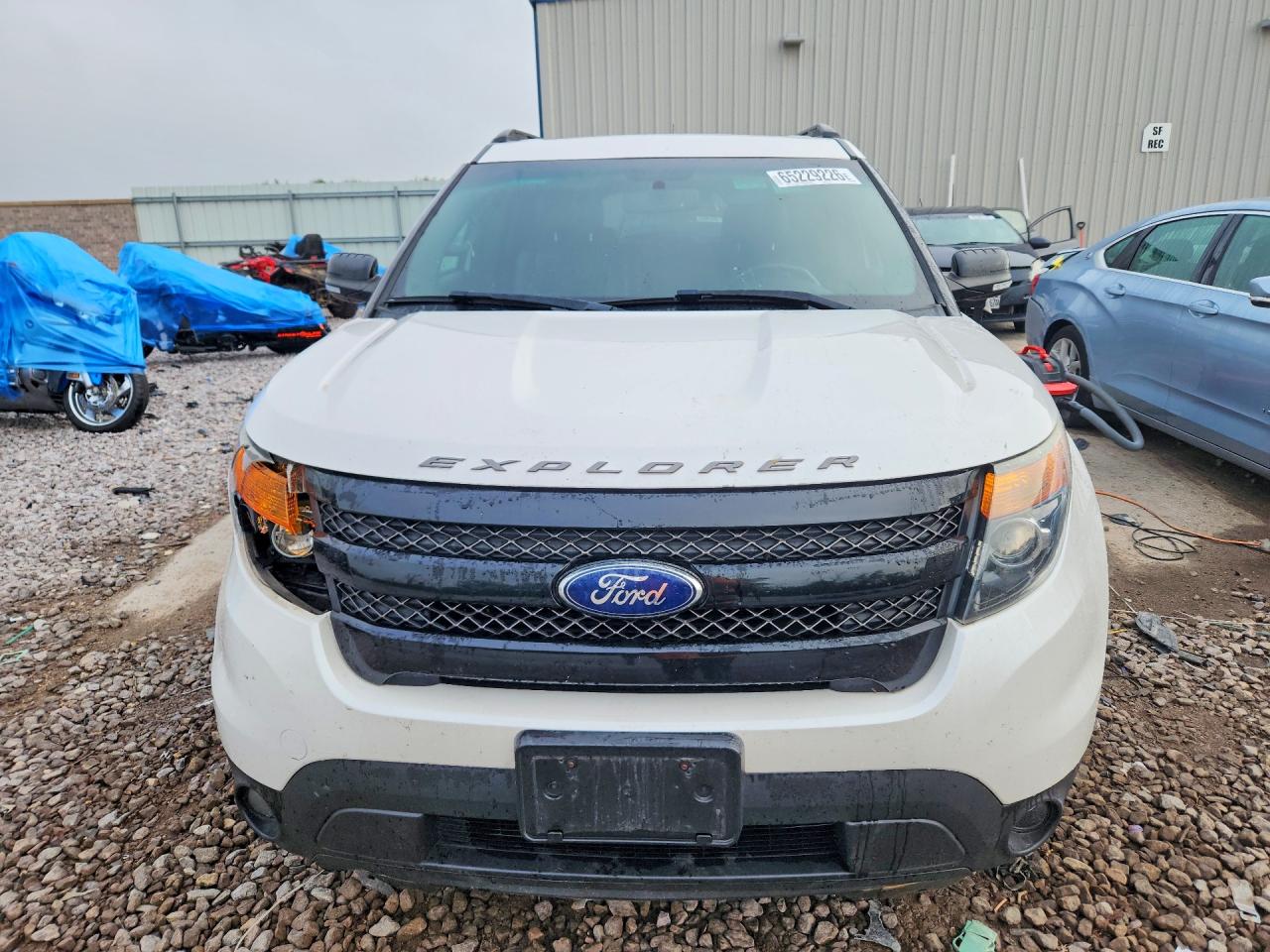 2014 Ford Explorer Sport White vin: 1FM5K8GT2EGA10716