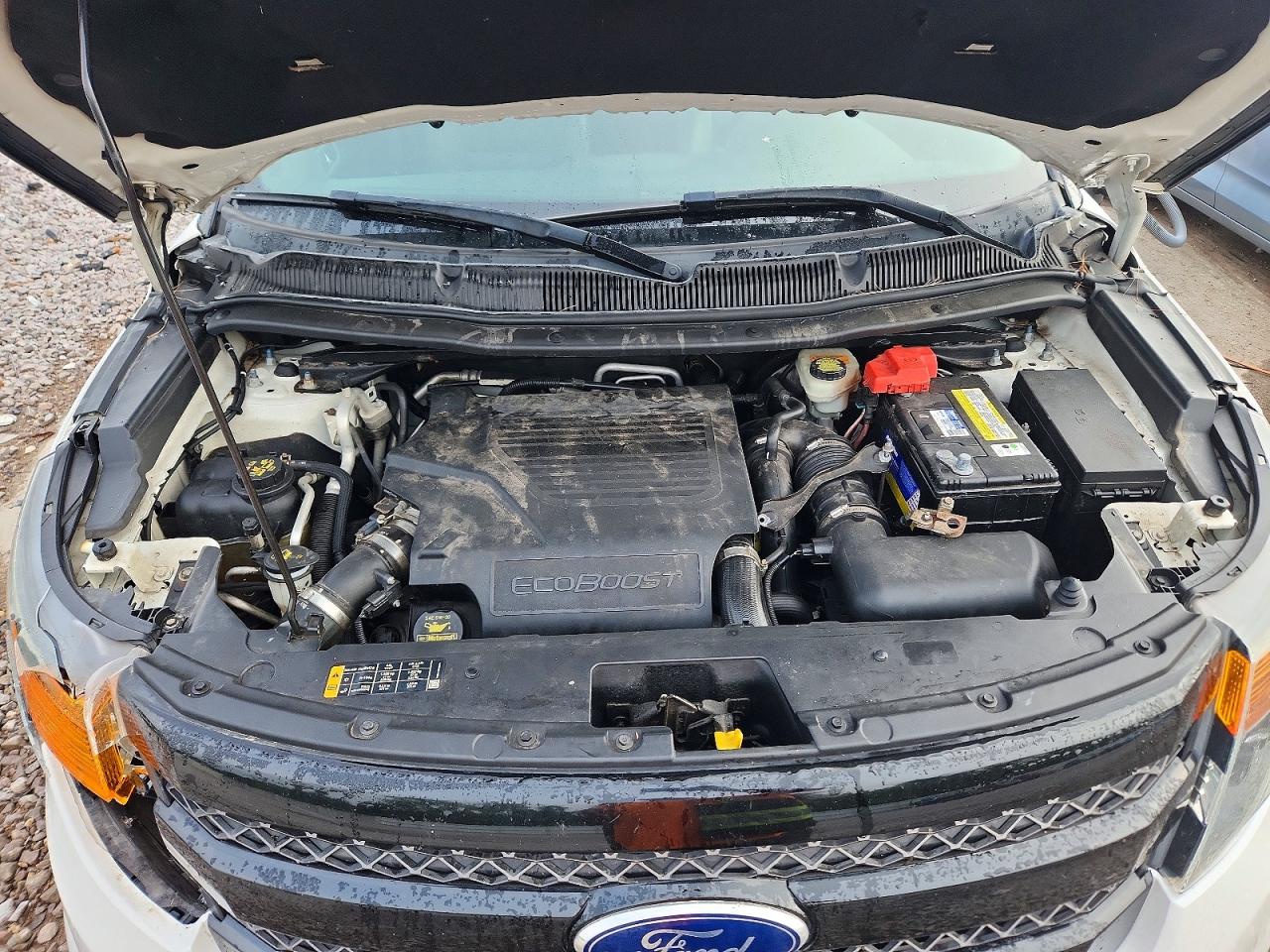 2014 Ford Explorer Sport White vin: 1FM5K8GT2EGA10716