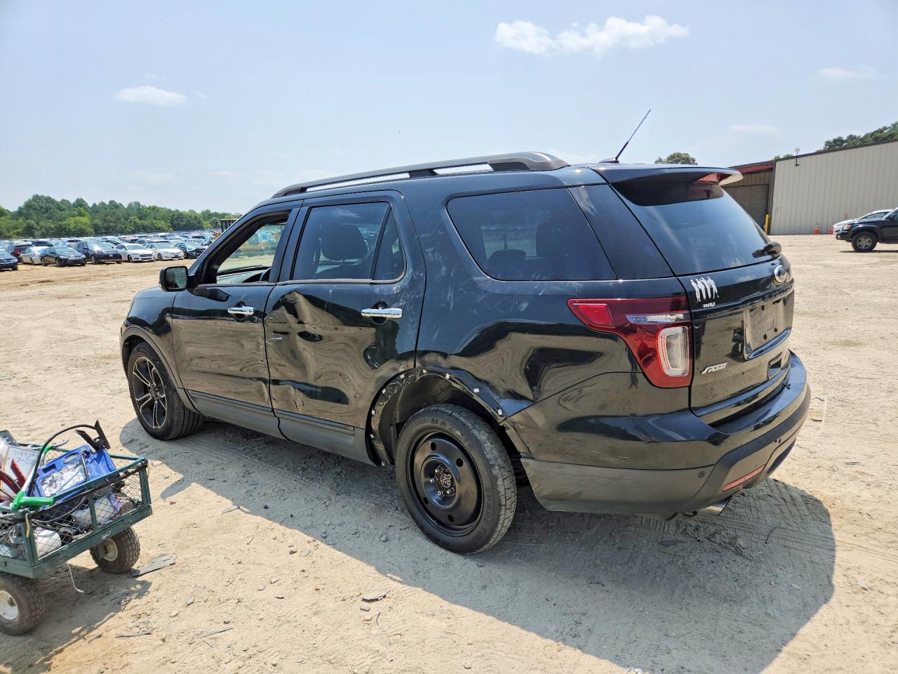 2014 Ford Explorer Sport Black vin: 1FM5K8GT2EGA25894