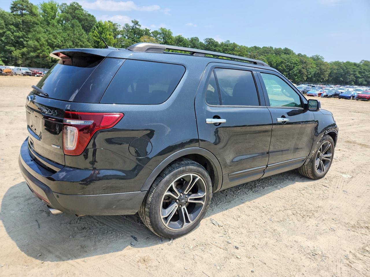 2014 Ford Explorer Sport Black vin: 1FM5K8GT2EGA25894