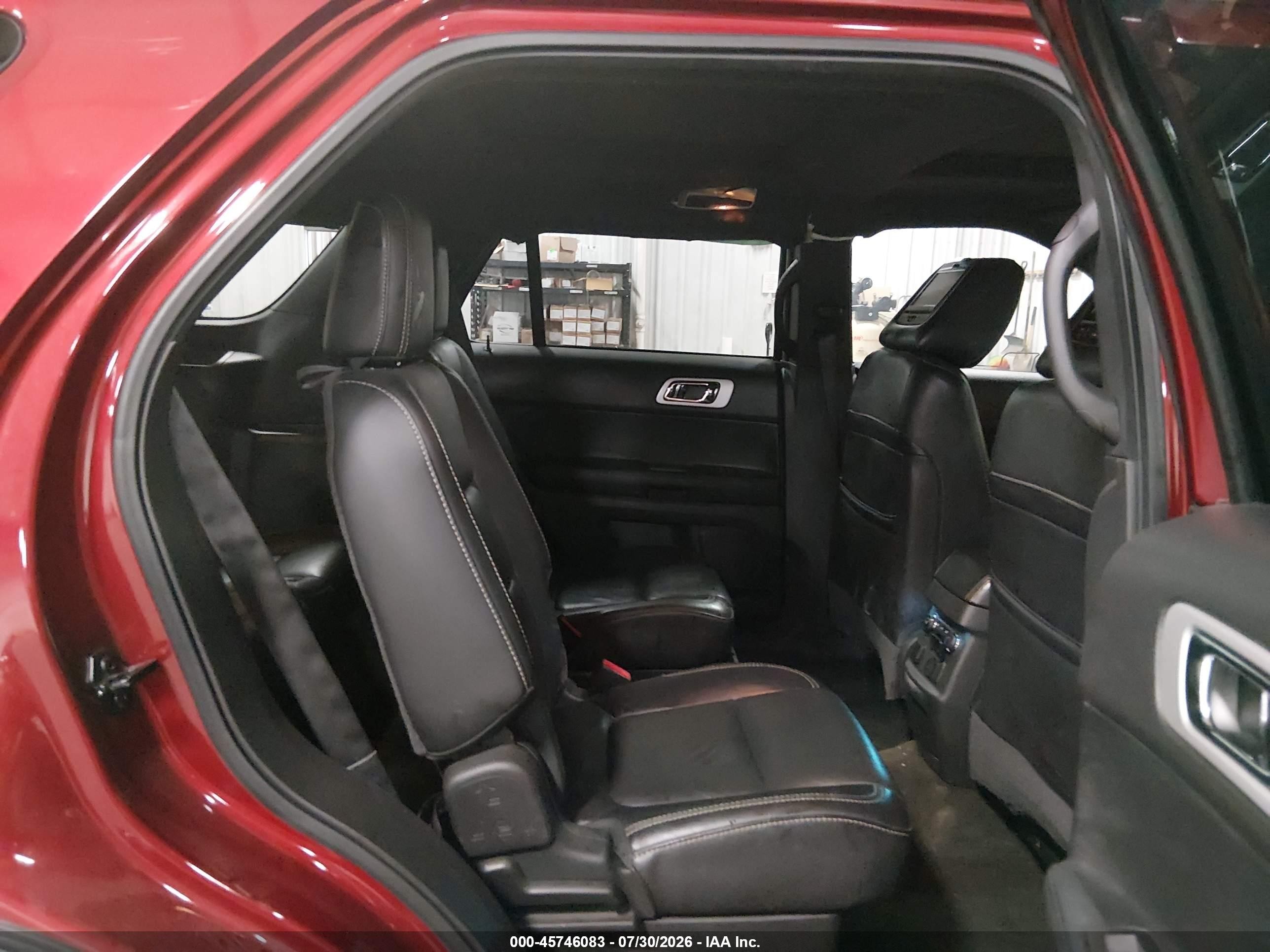 2014 Ford Explorer Sport Red vin: 1FM5K8GT2EGA53842
