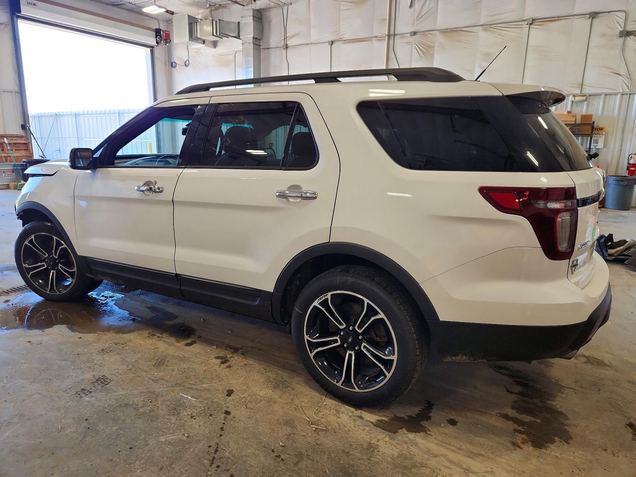 2014 Ford Explorer Sport Белый vin: 1FM5K8GT2EGB25820
