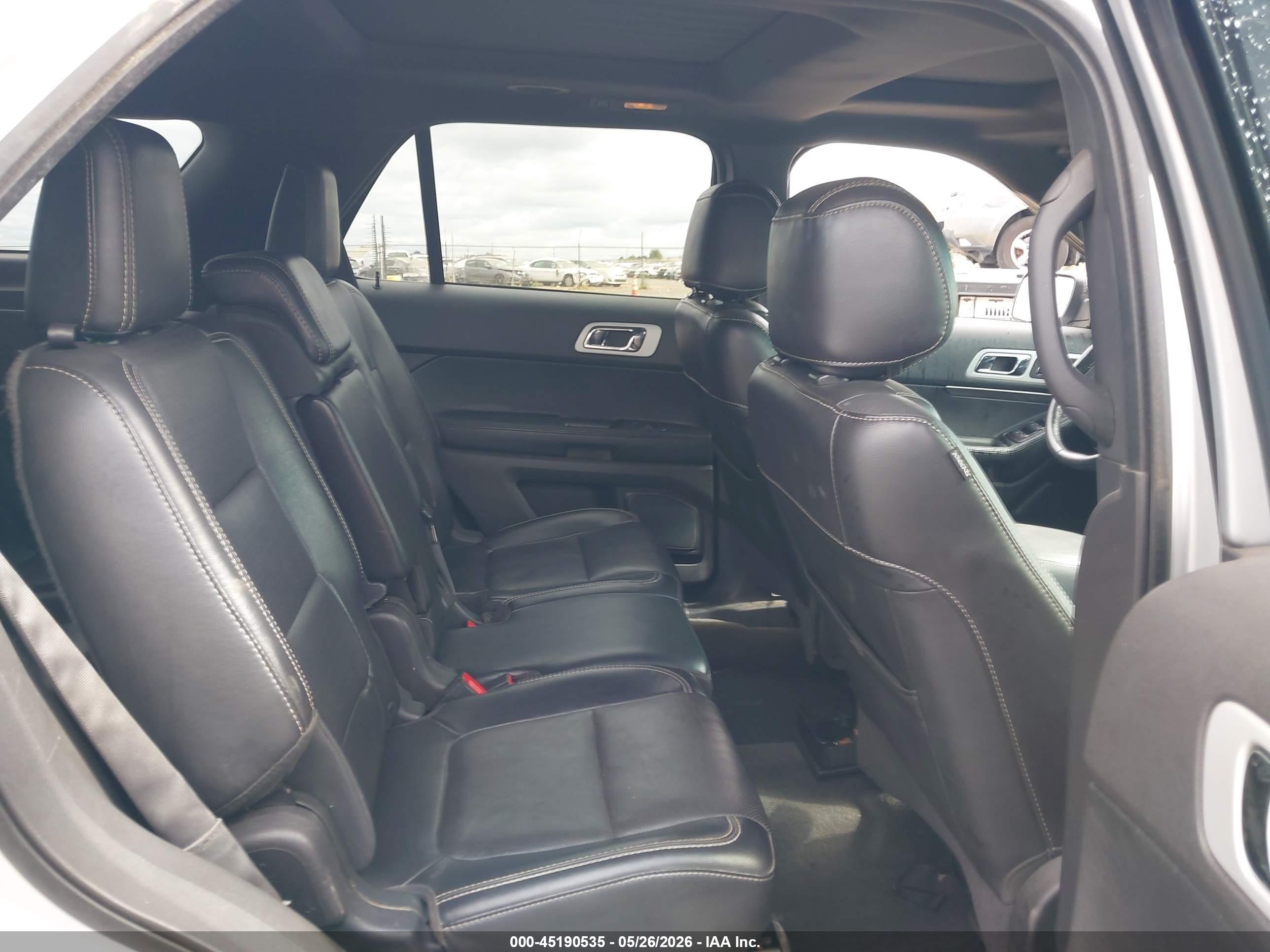 2014 Ford Explorer Sport Silver vin: 1FM5K8GT2EGC12830