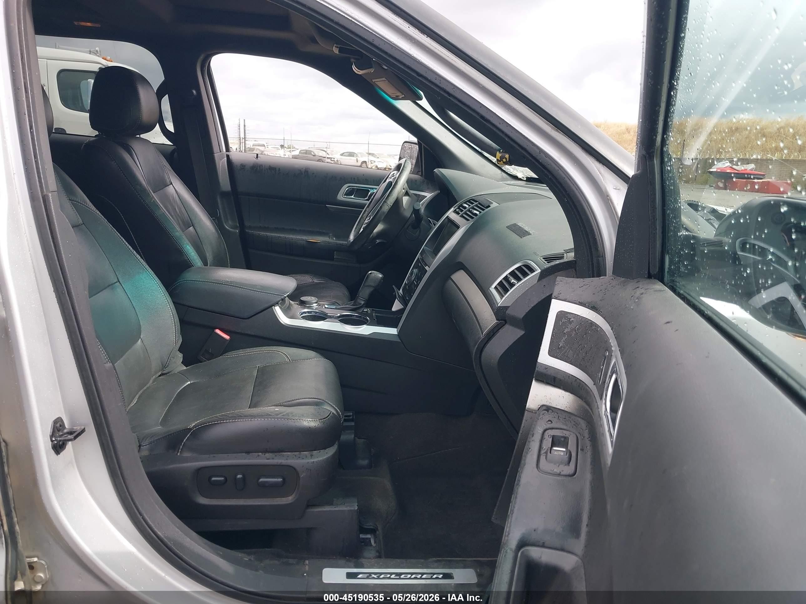 2014 Ford Explorer Sport Silver vin: 1FM5K8GT2EGC12830