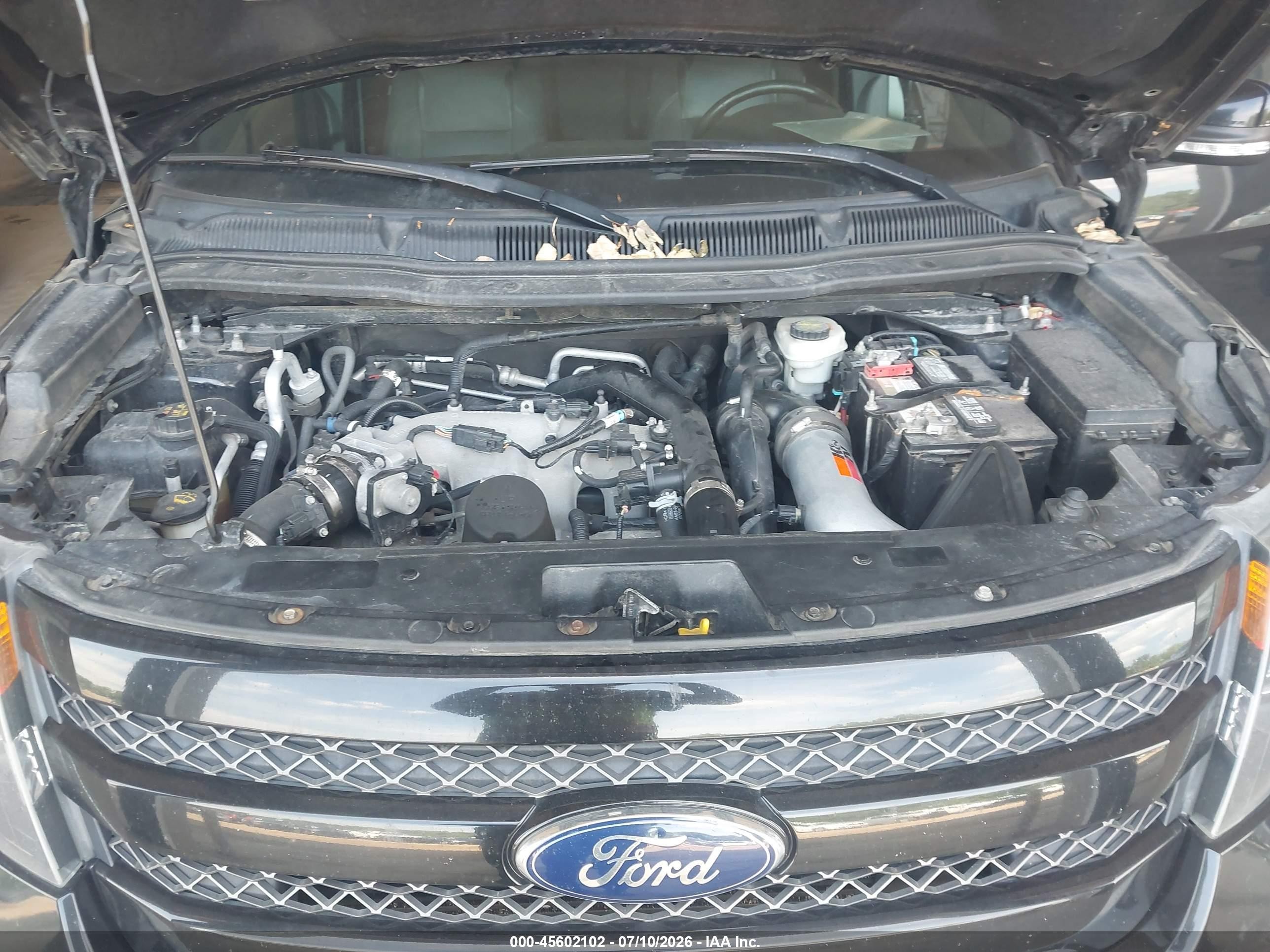 2014 Ford Explorer Sport Black vin: 1FM5K8GT2EGC15209