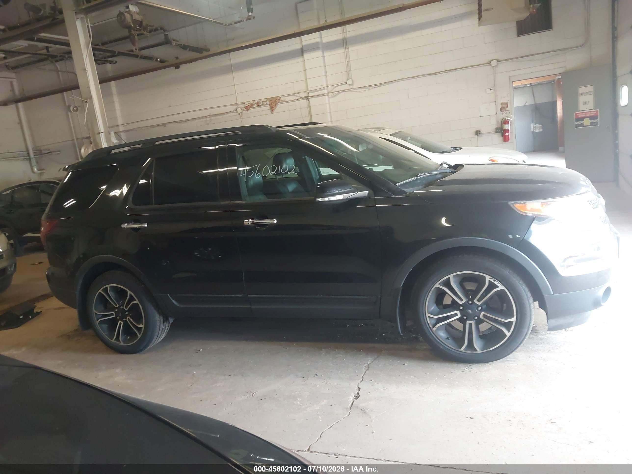 2014 Ford Explorer Sport Black vin: 1FM5K8GT2EGC15209