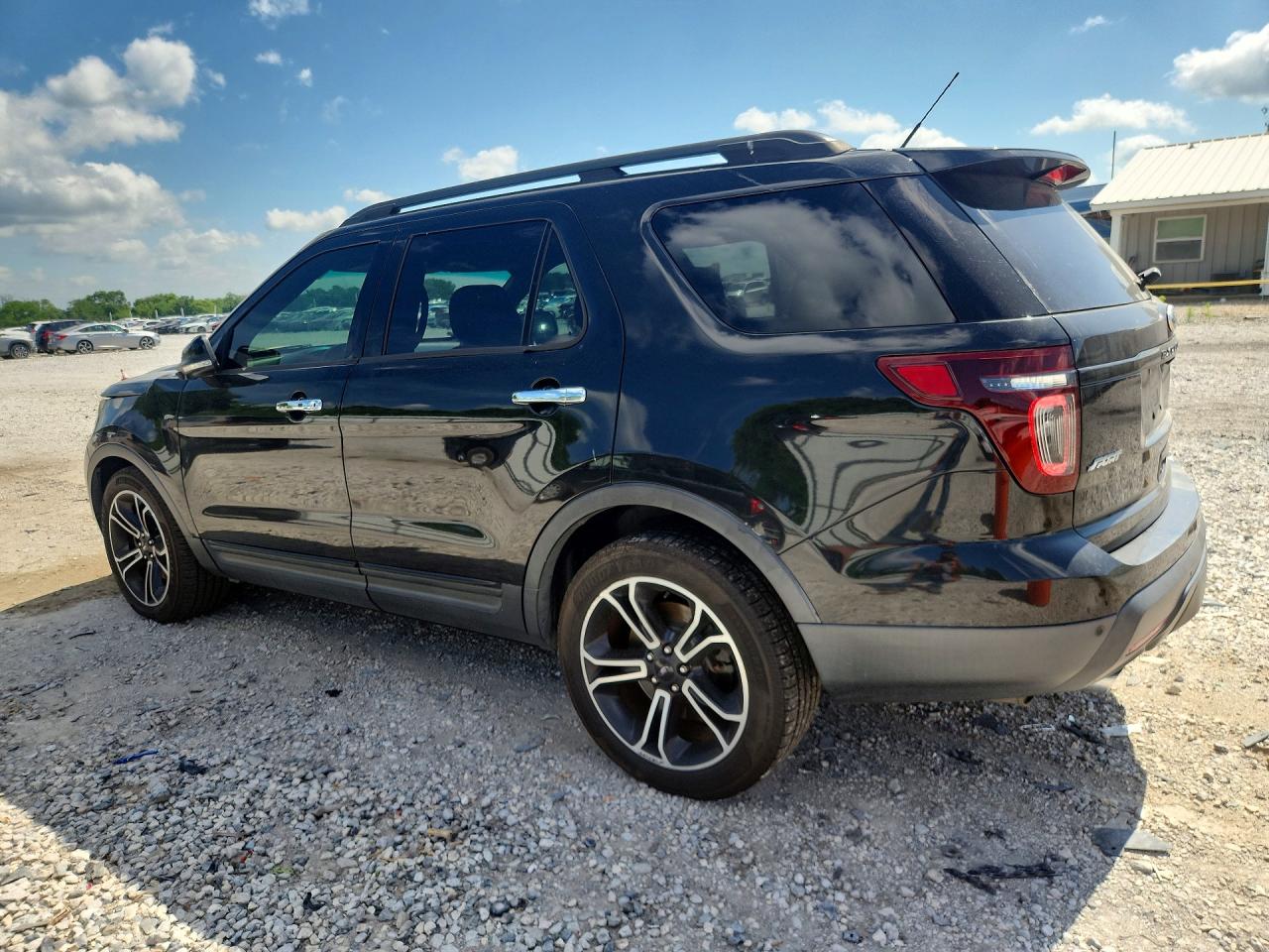 2014 Ford Explorer Sport Black vin: 1FM5K8GT2EGC22175