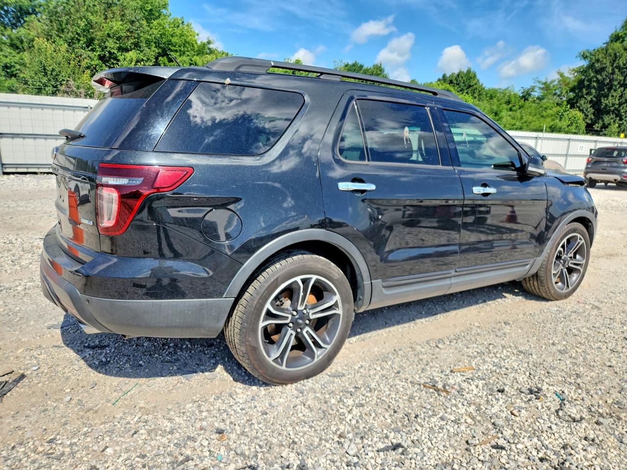 2014 Ford Explorer Sport Black vin: 1FM5K8GT2EGC22175