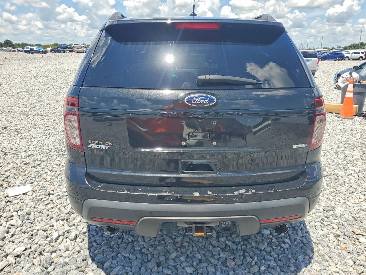 2014 Ford Explorer Sport Black vin: 1FM5K8GT2EGC35928