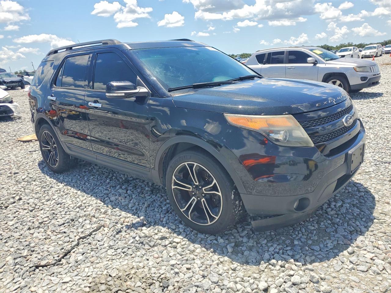 2014 Ford Explorer Sport Black vin: 1FM5K8GT2EGC35928