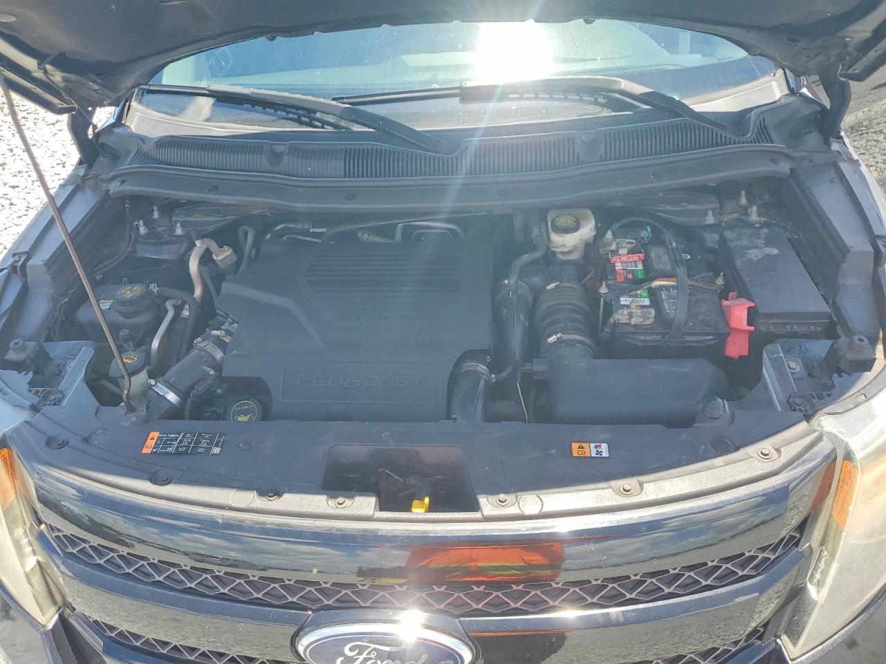 2014 Ford Explorer Sport Black vin: 1FM5K8GT2EGC35928