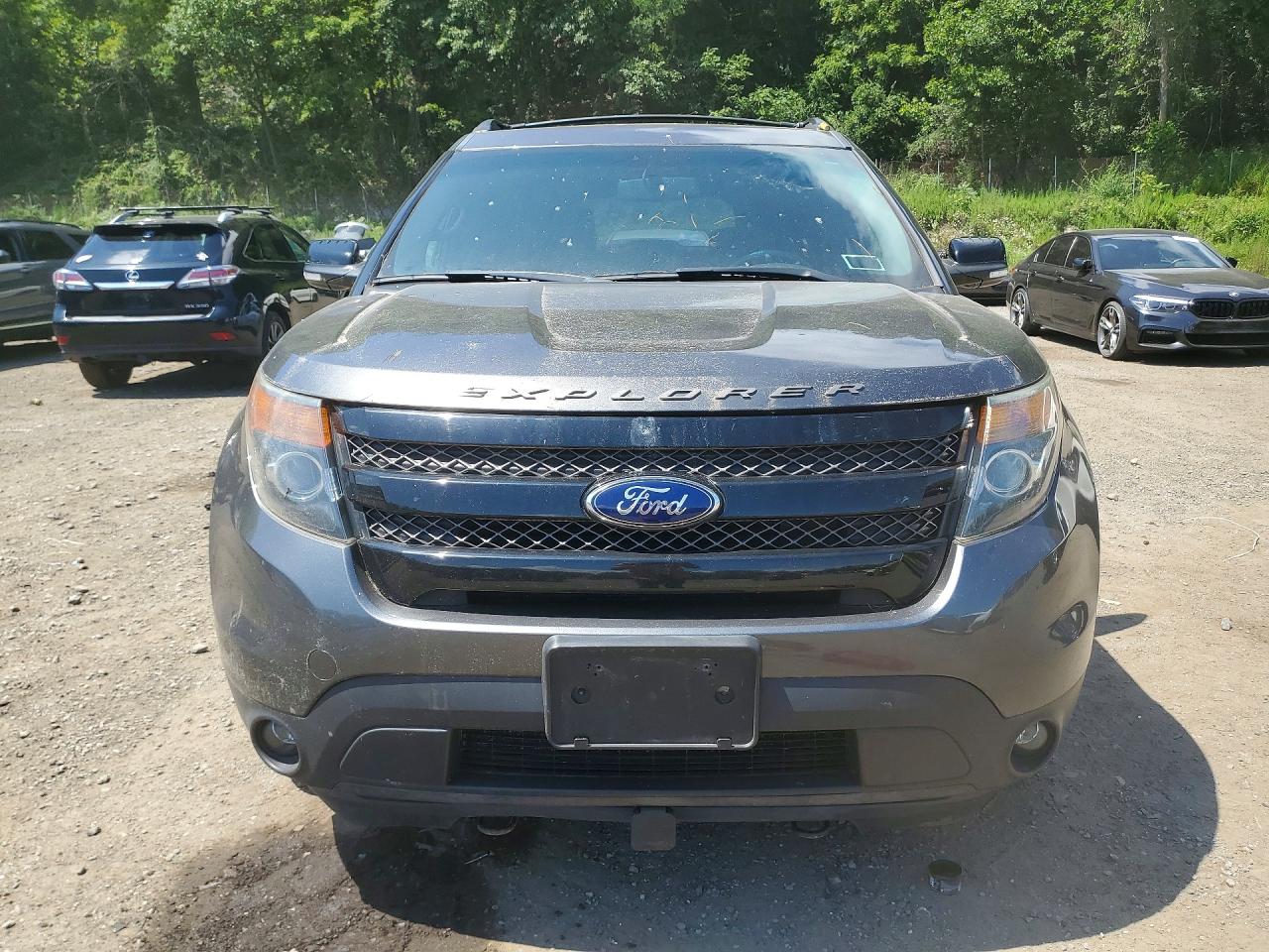 2015 Ford Explorer Sport Угольный vin: 1FM5K8GT2FGA00690