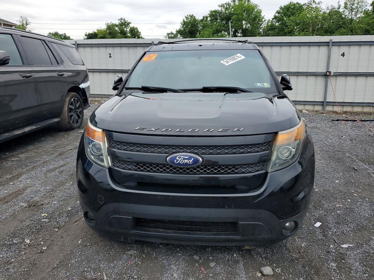 2015 Ford Explorer Sport Black vin: 1FM5K8GT2FGA01452