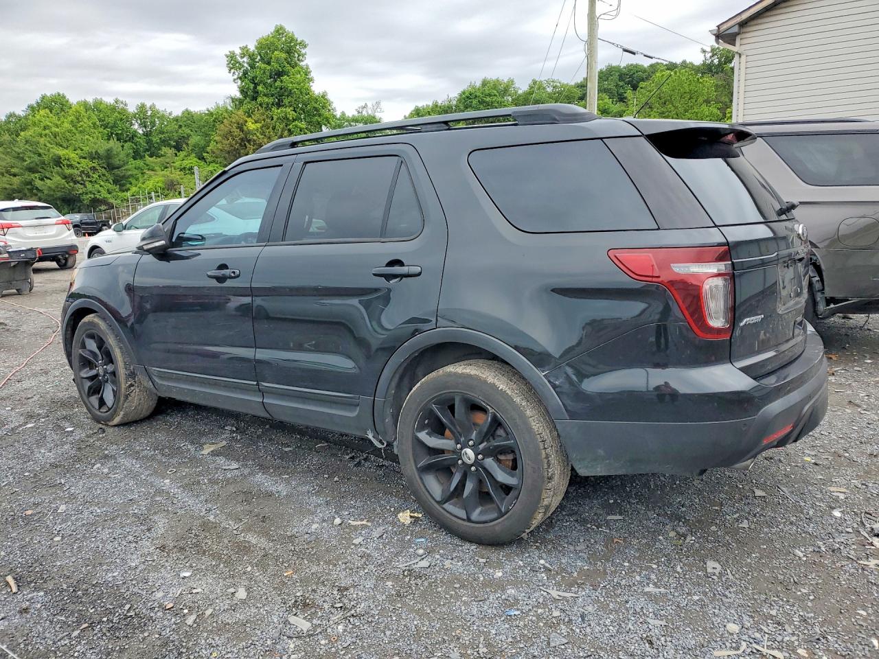 2015 Ford Explorer Sport Black vin: 1FM5K8GT2FGA01452