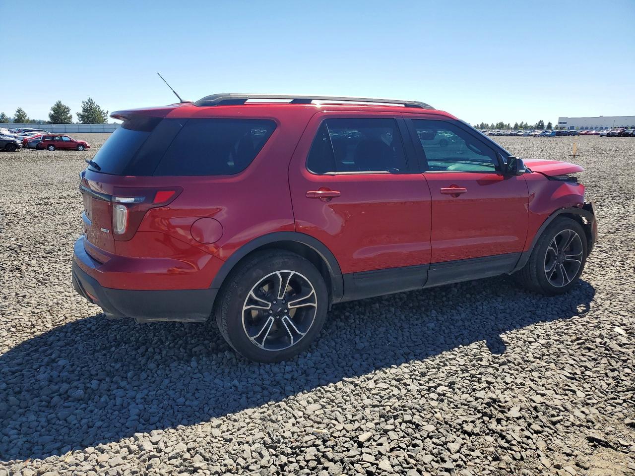 2015 Ford Explorer Sport Темно-бордовый vin: 1FM5K8GT2FGA73039