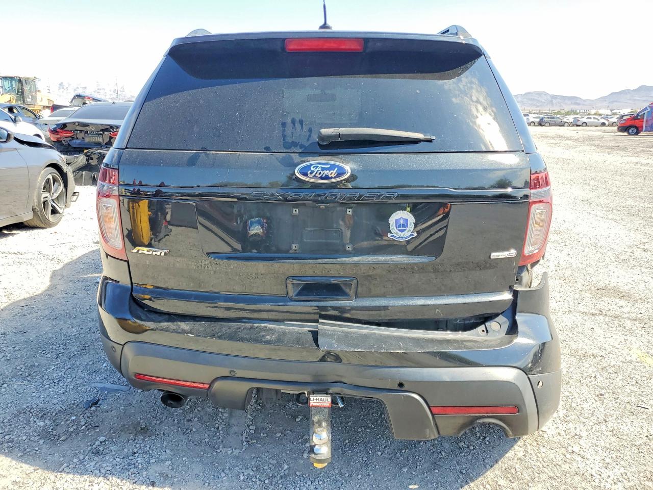 2015 Ford Explorer Sport Черный vin: 1FM5K8GT2FGB02295