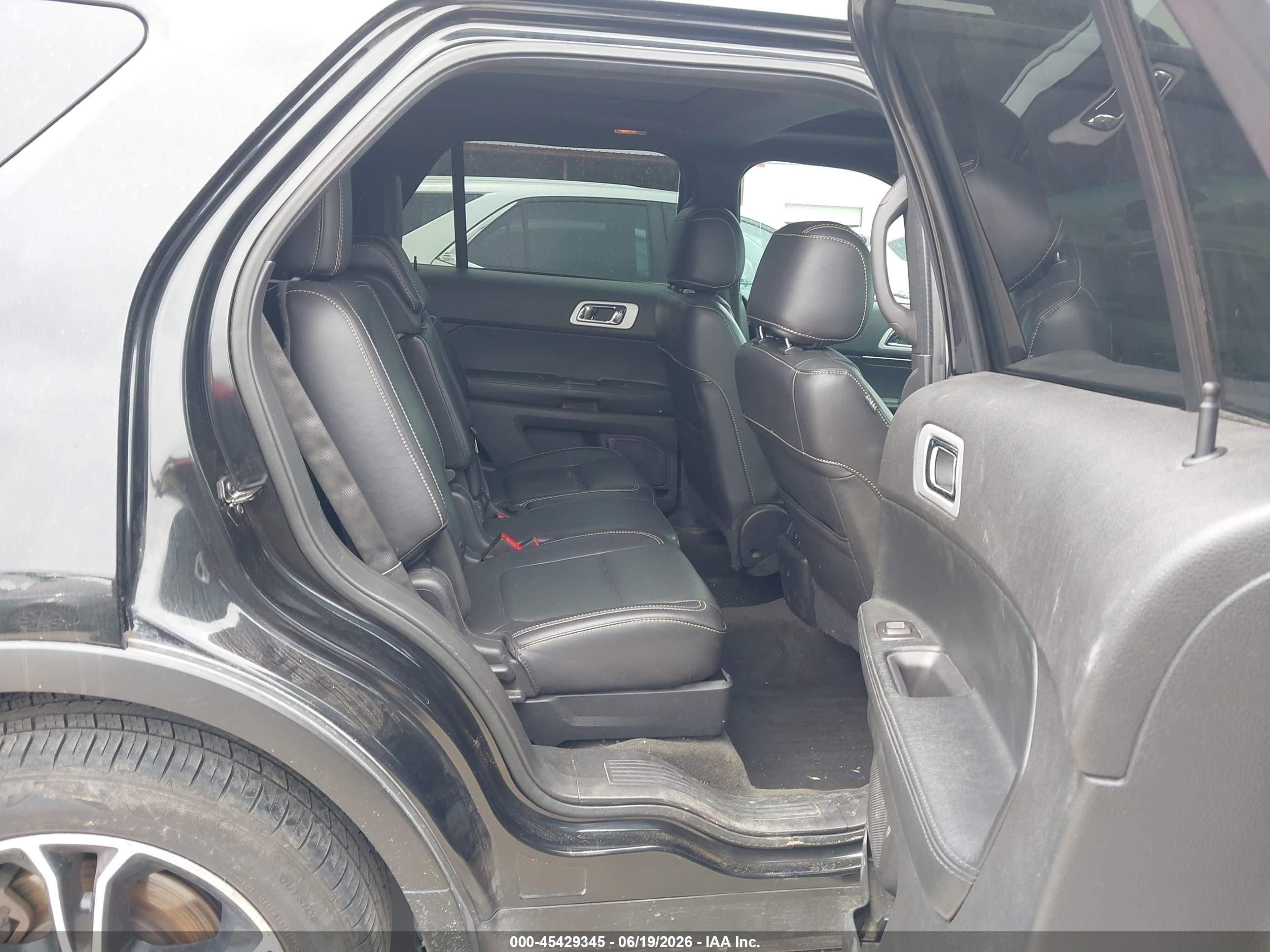2015 Ford Explorer Sport Black vin: 1FM5K8GT2FGB89096