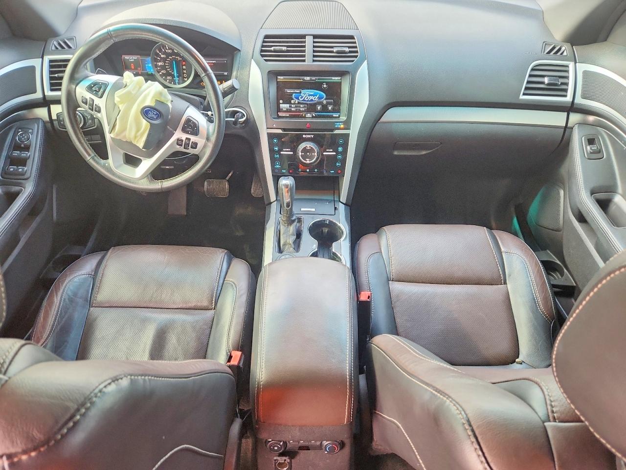 2015 Ford Explorer Sport White vin: 1FM5K8GT2FGC45280