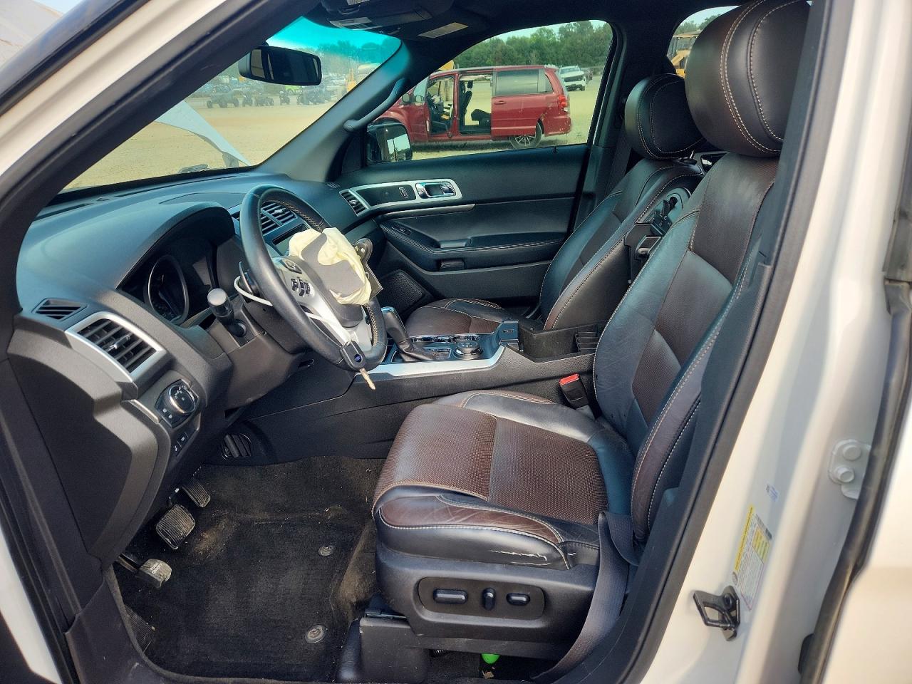 2015 Ford Explorer Sport White vin: 1FM5K8GT2FGC45280
