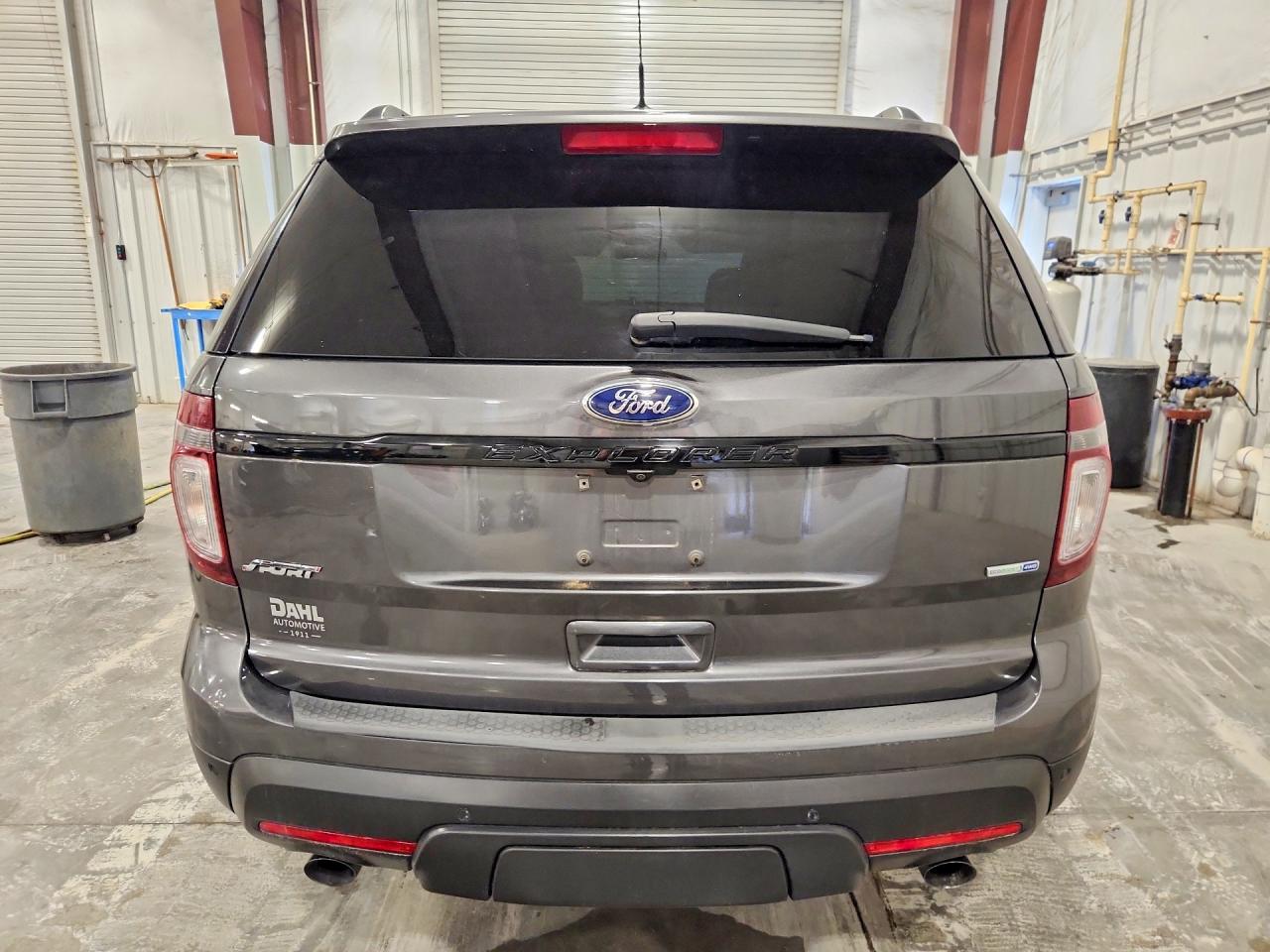 2015 Ford Explorer Sport Gray vin: 1FM5K8GT2FGC50110