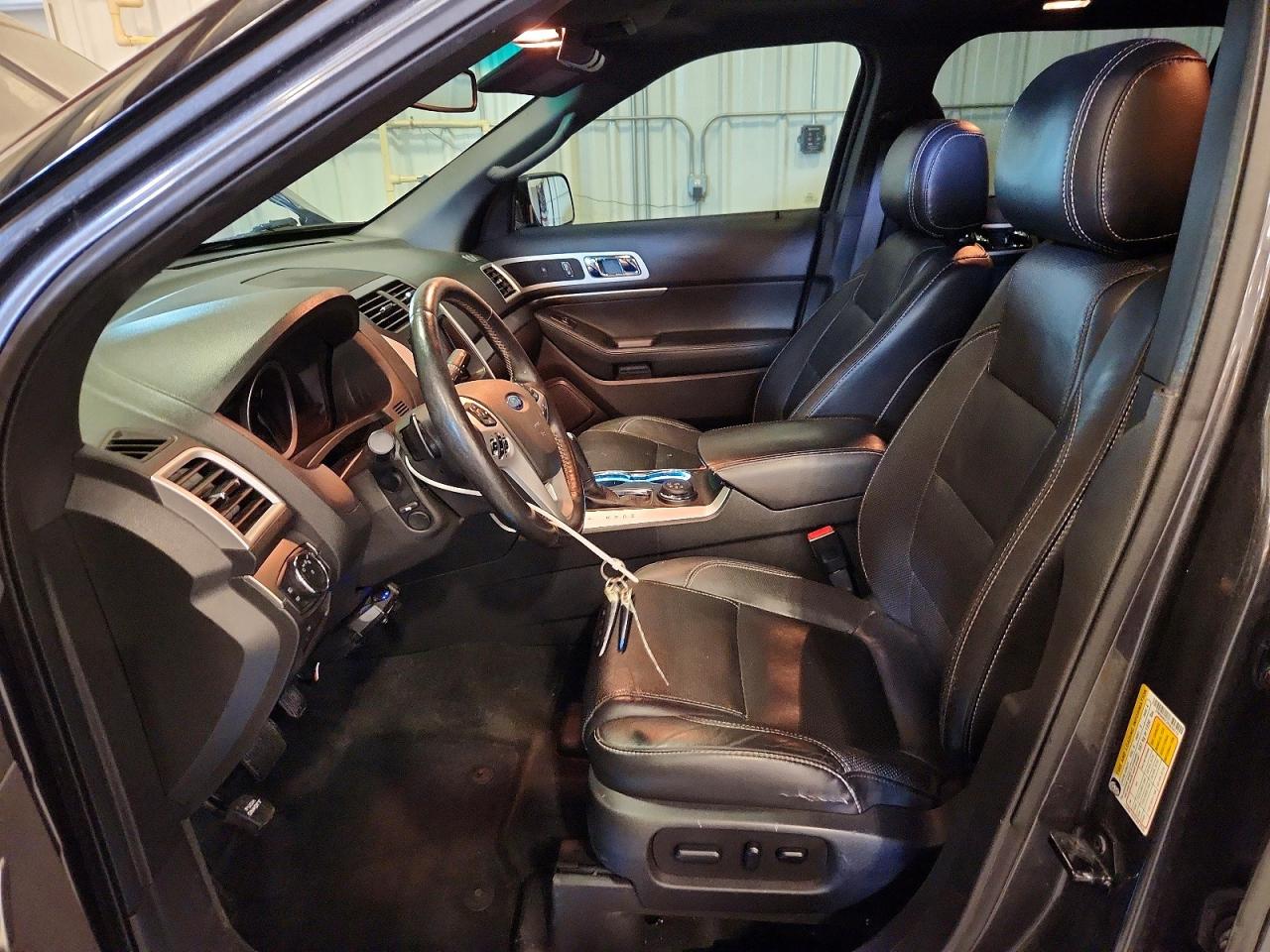 2015 Ford Explorer Sport Gray vin: 1FM5K8GT2FGC50110