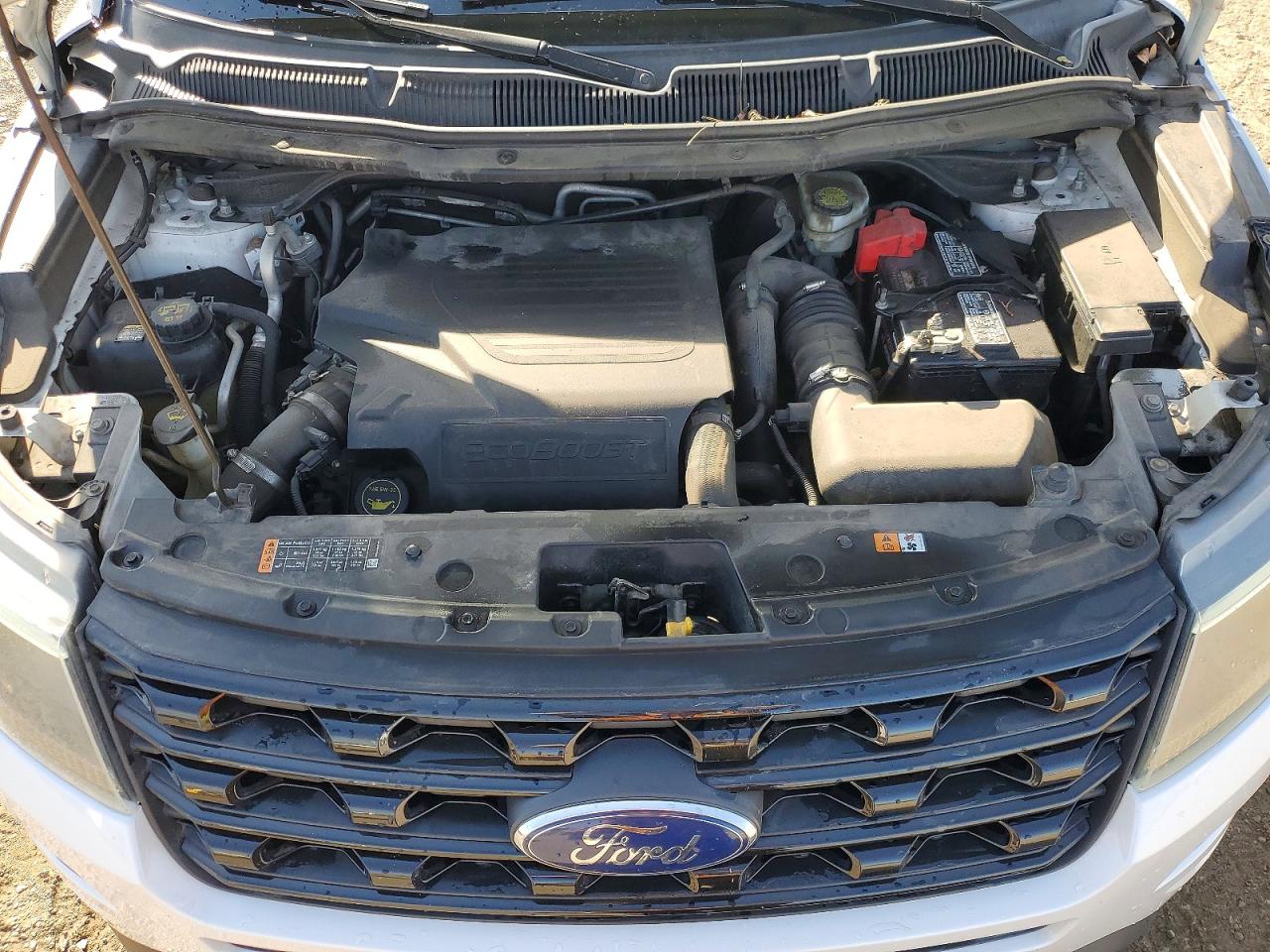2016 Ford Explorer Sport Белый vin: 1FM5K8GT2GGA13442