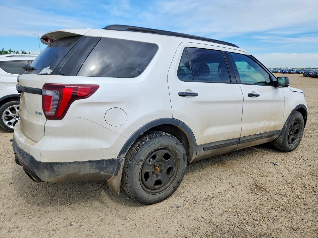 2016 Ford Explorer Sport White vin: 1FM5K8GT2GGA73172