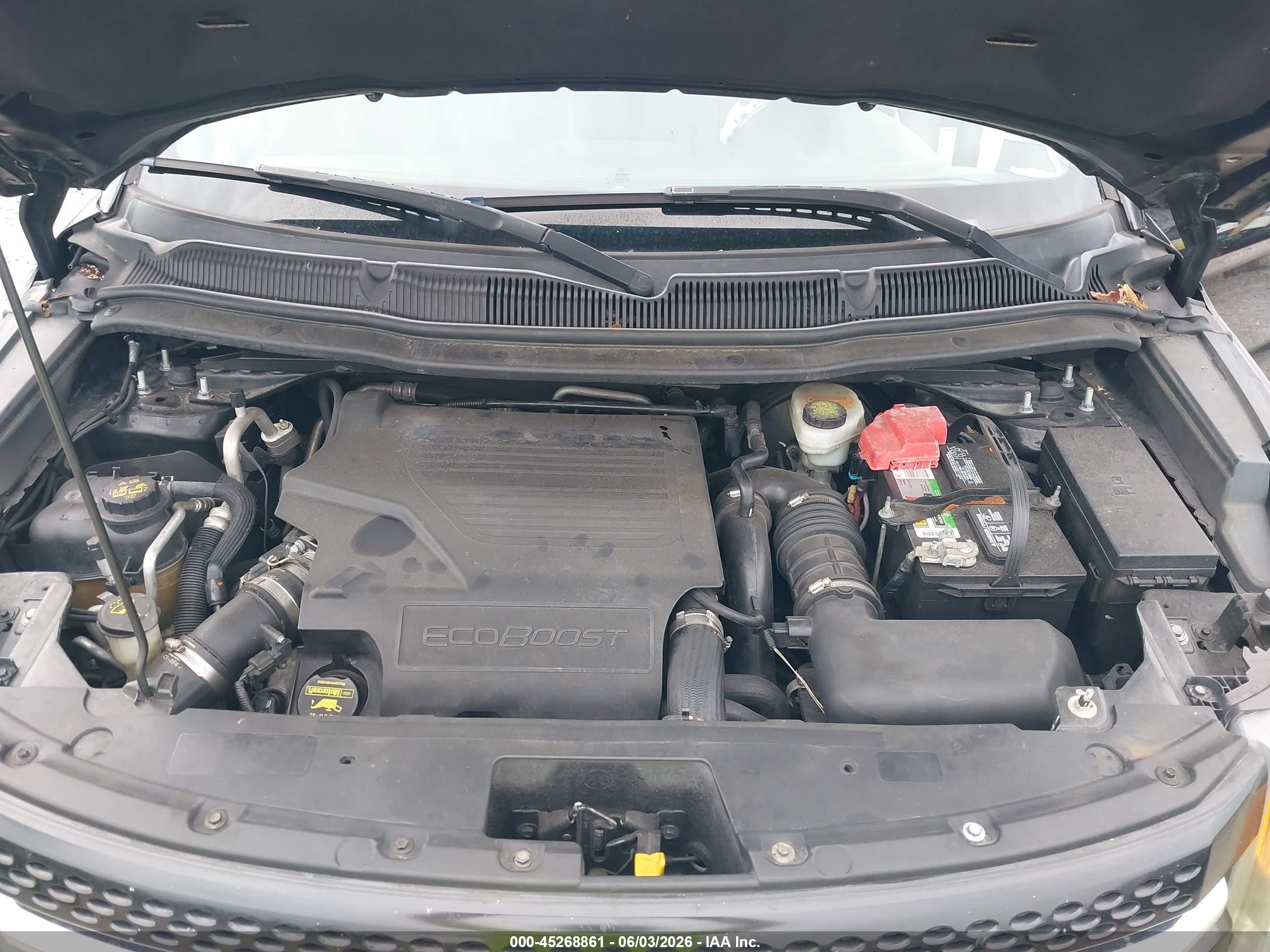 2013 Ford Explorer Sport Black vin: 1FM5K8GT3DGC58259