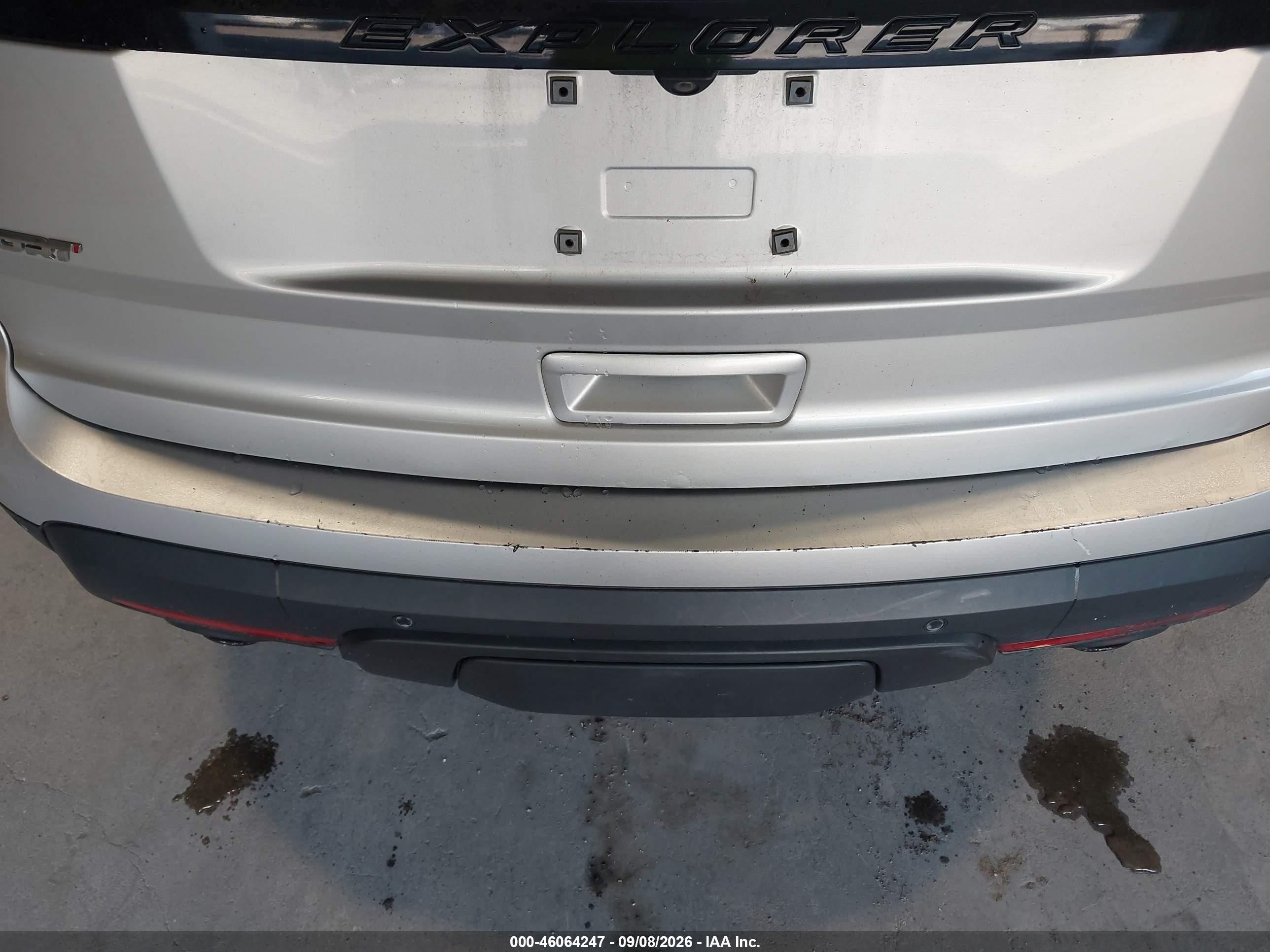 2013 Ford Explorer Sport Silver vin: 1FM5K8GT3DGC89284