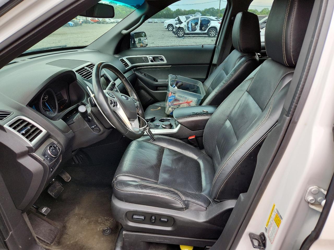 2014 Ford Explorer Sport White vin: 1FM5K8GT3EGA25872