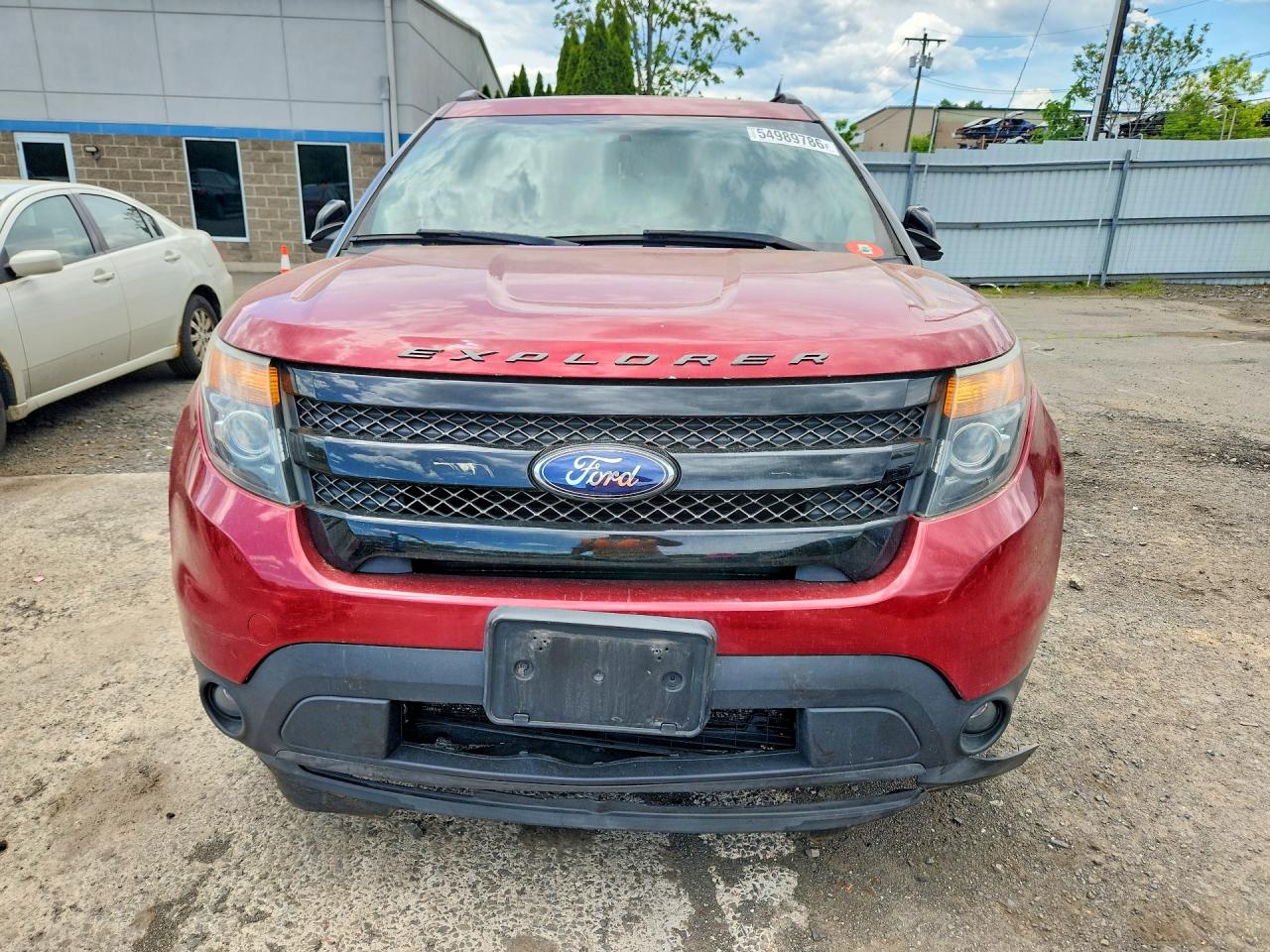 2014 Ford Explorer Sport Burgundy vin: 1FM5K8GT3EGC09337
