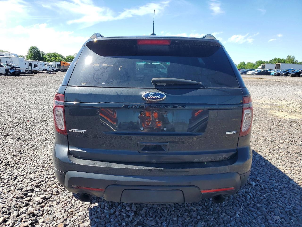 2014 Ford Explorer Sport Black vin: 1FM5K8GT3EGC11086