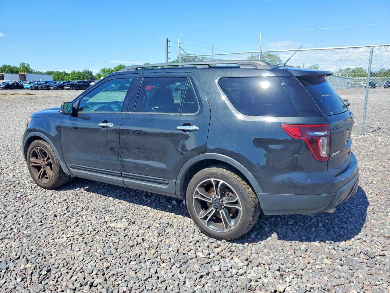 2014 Ford Explorer Sport Black vin: 1FM5K8GT3EGC11086