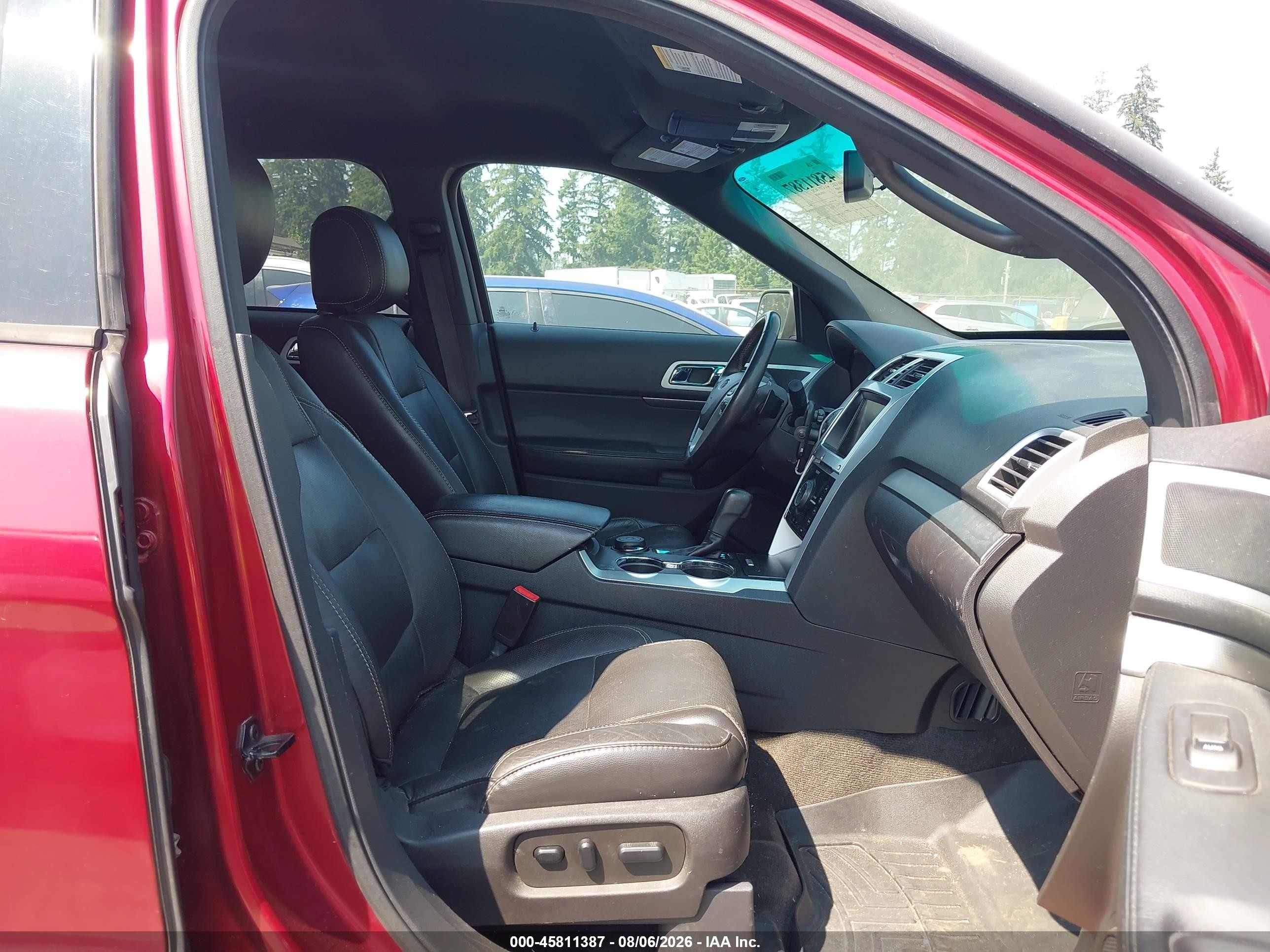 2015 Ford Explorer Sport Red vin: 1FM5K8GT3FGA54886