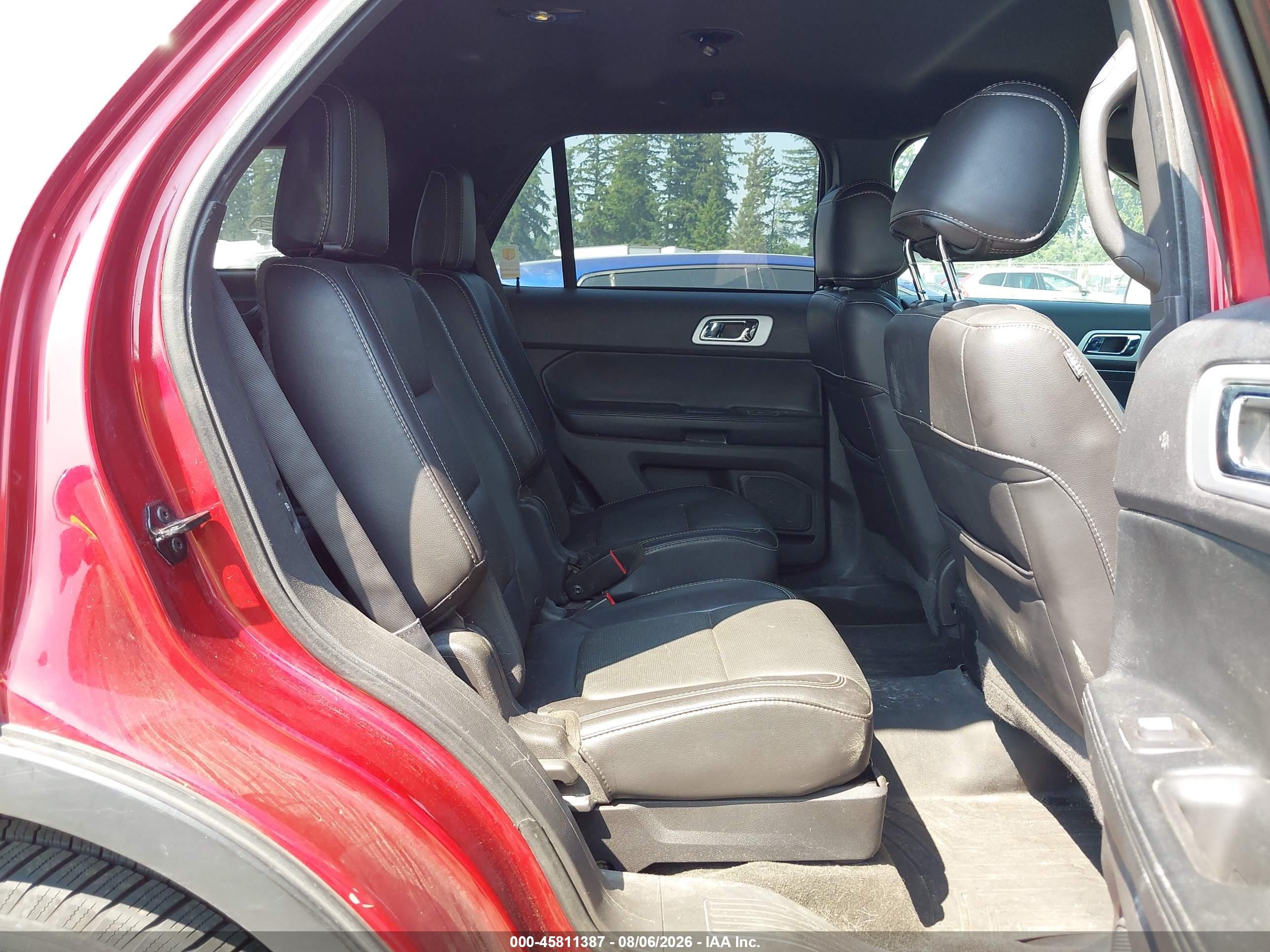 2015 Ford Explorer Sport Red vin: 1FM5K8GT3FGA54886