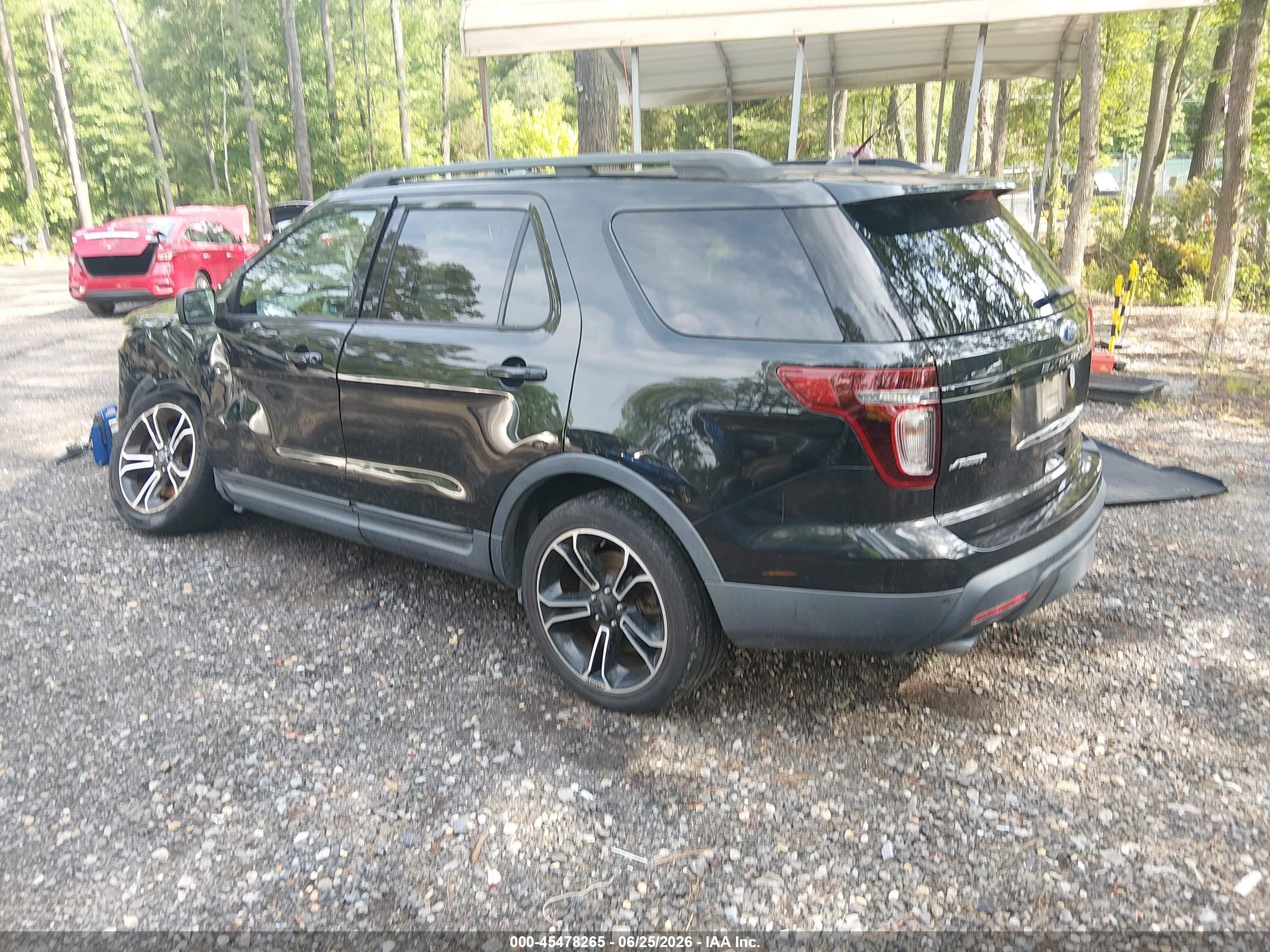 2015 Ford Explorer Sport Black vin: 1FM5K8GT3FGC16029