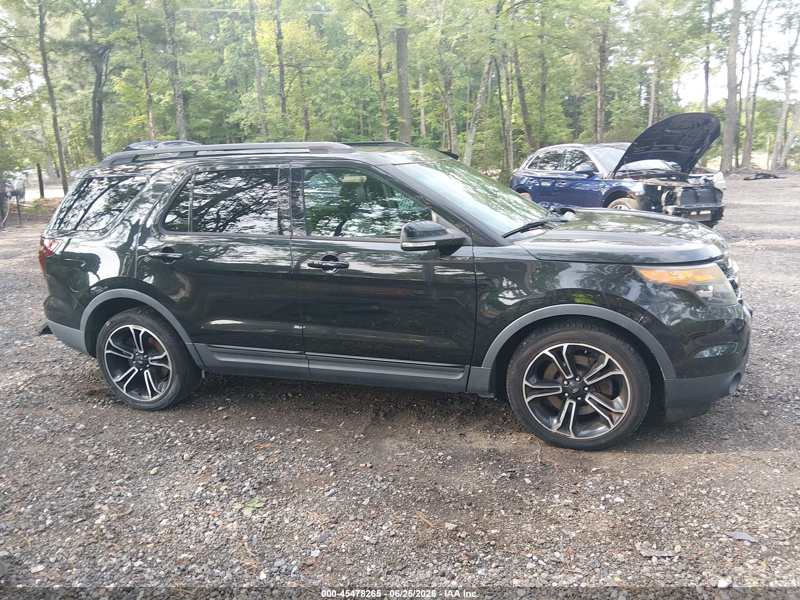 2015 Ford Explorer Sport Black vin: 1FM5K8GT3FGC16029