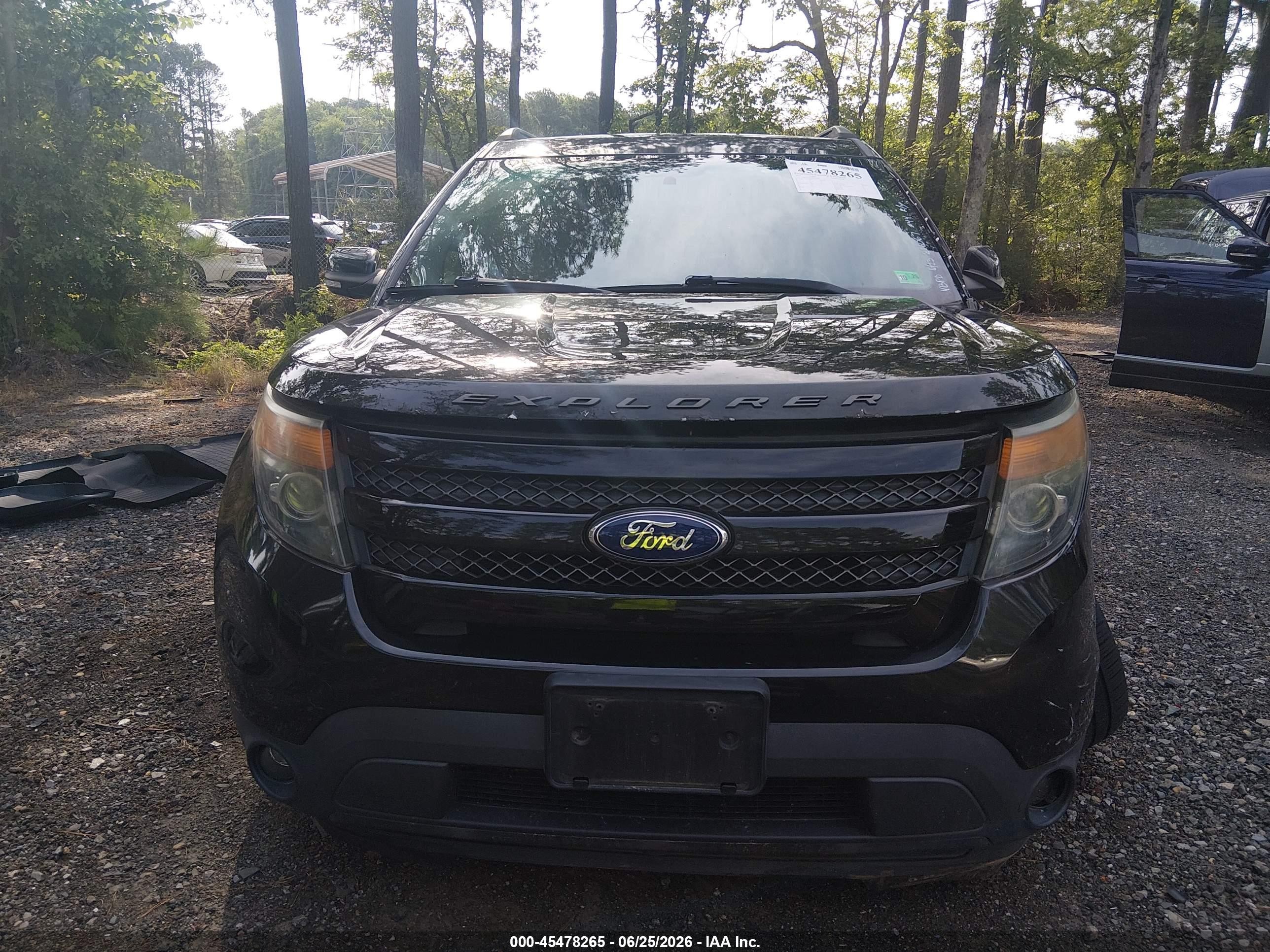 2015 Ford Explorer Sport Black vin: 1FM5K8GT3FGC16029