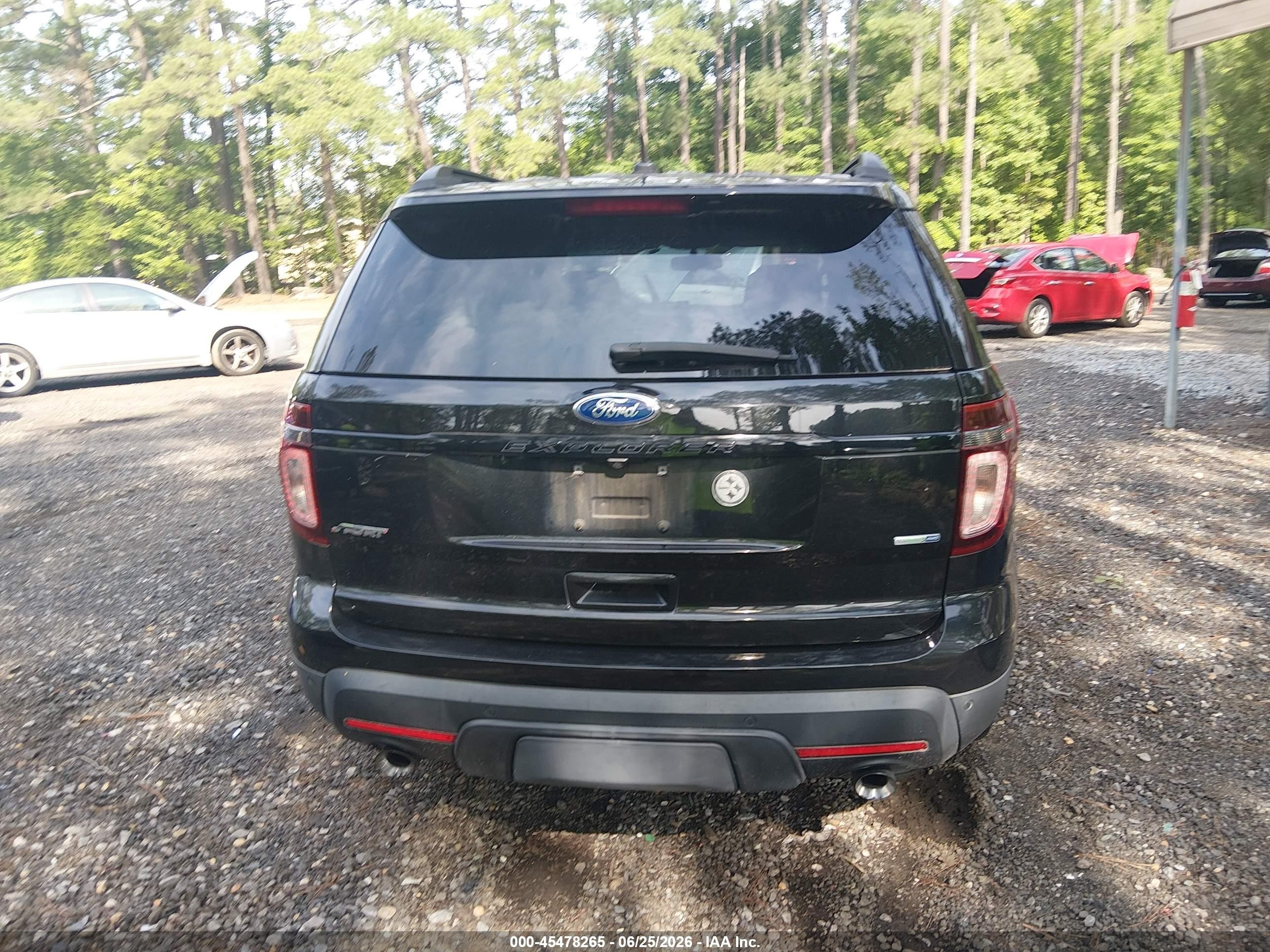 2015 Ford Explorer Sport Black vin: 1FM5K8GT3FGC16029