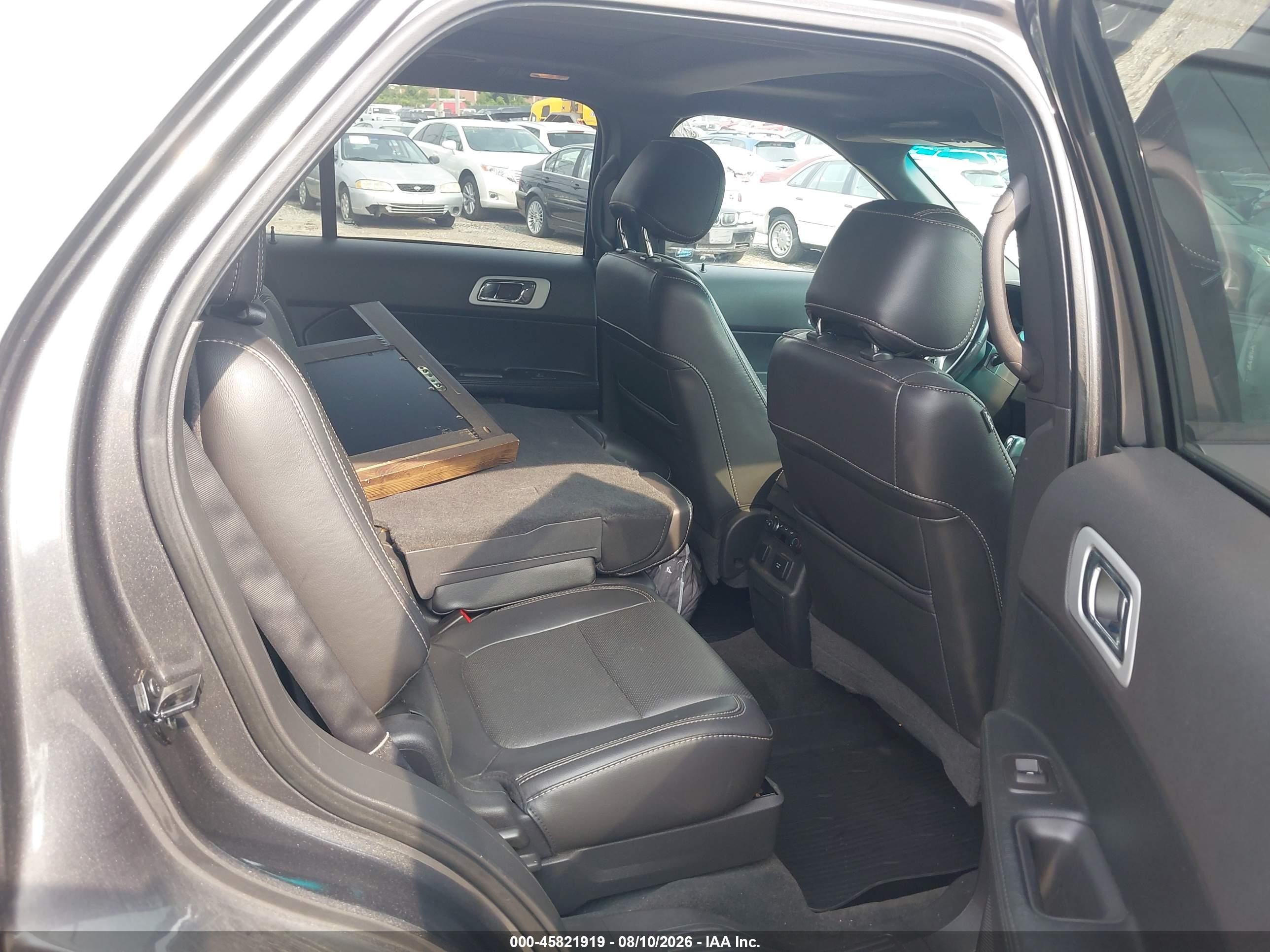 2015 Ford Explorer Sport Gray vin: 1FM5K8GT3FGC20971