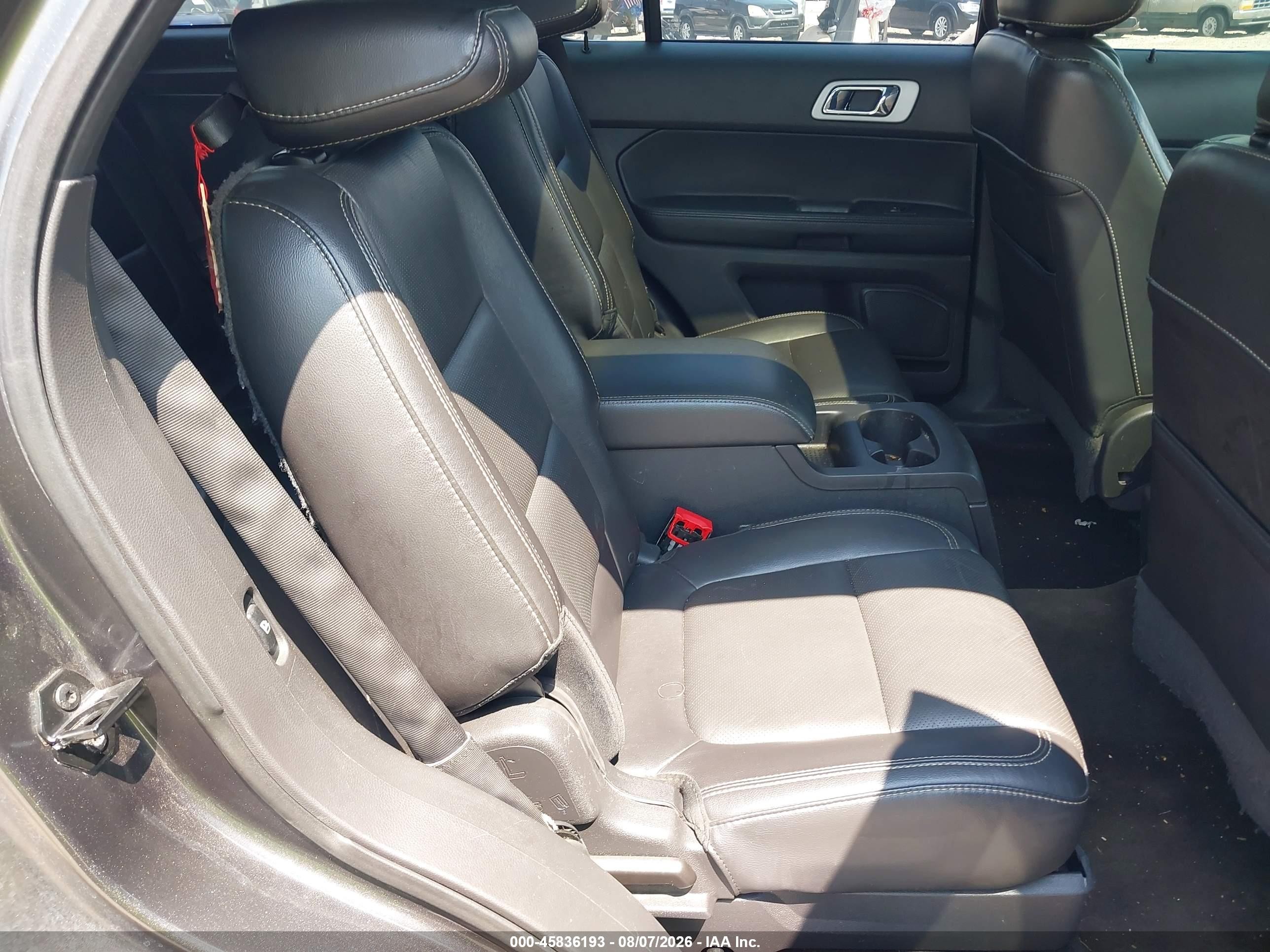2015 Ford Explorer Sport Gray vin: 1FM5K8GT3FGC23787