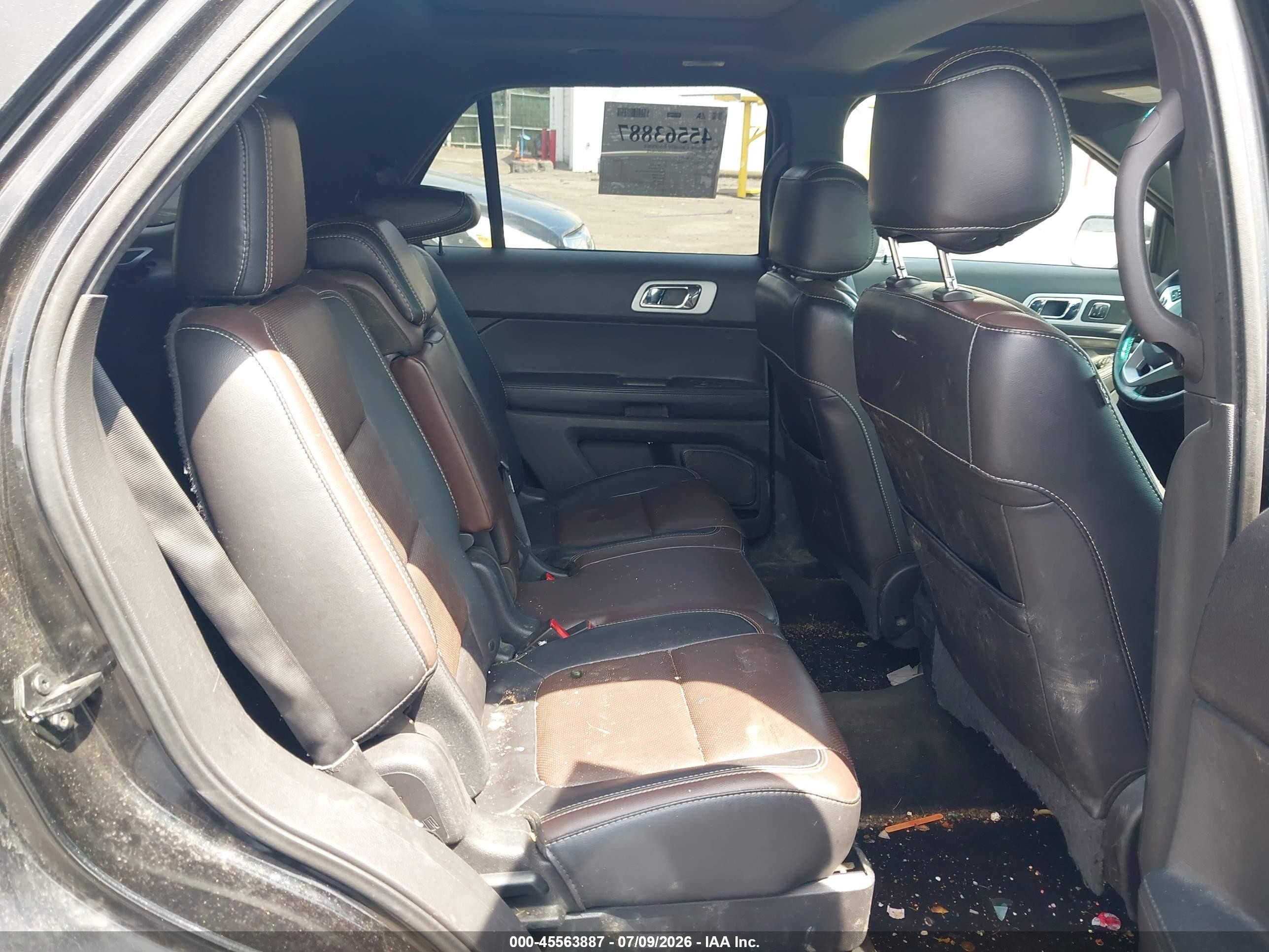 2015 Ford Explorer Sport Black vin: 1FM5K8GT3FGC56353
