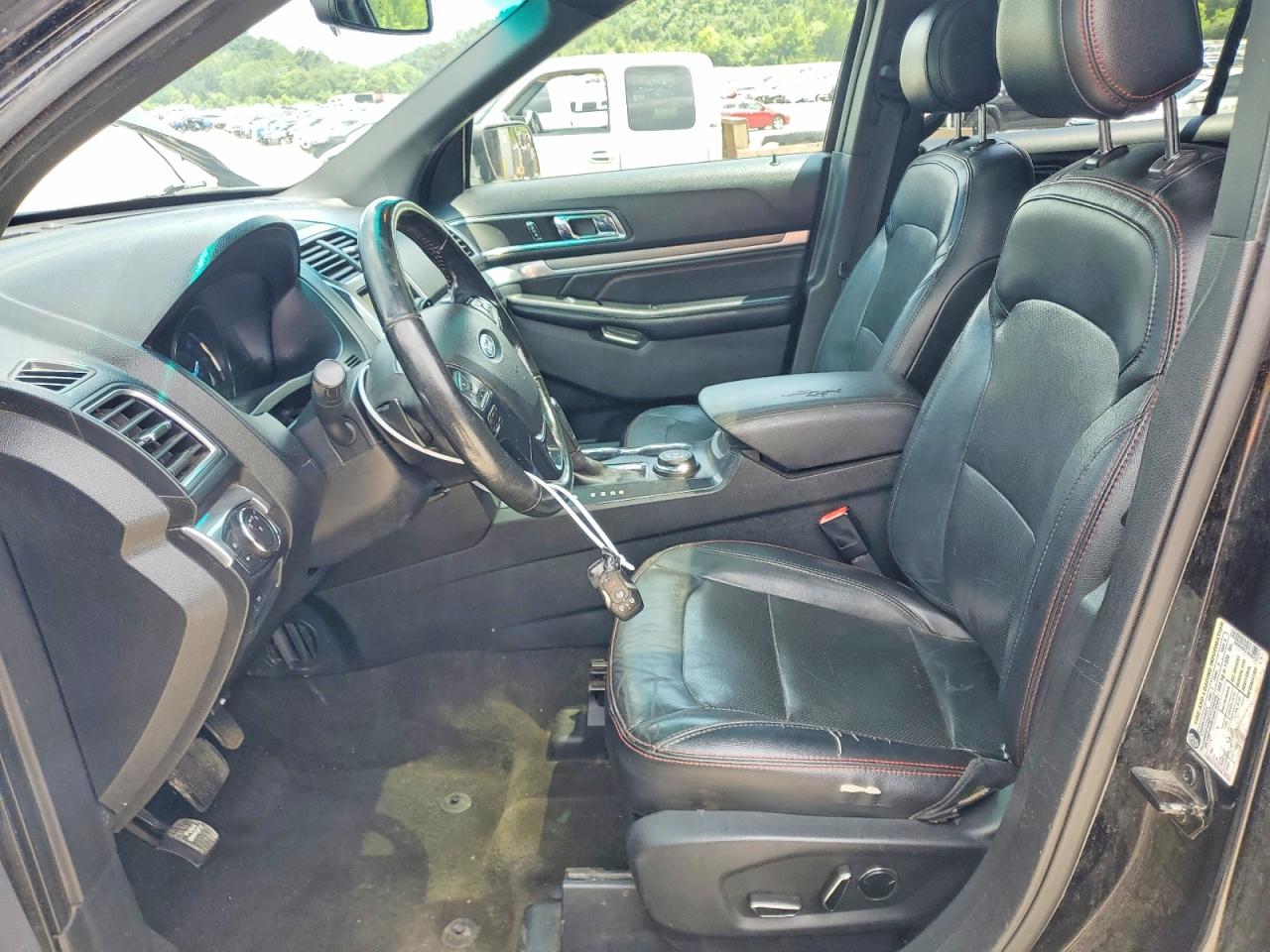 2016 Ford Explorer Sport Black vin: 1FM5K8GT3GGC23726