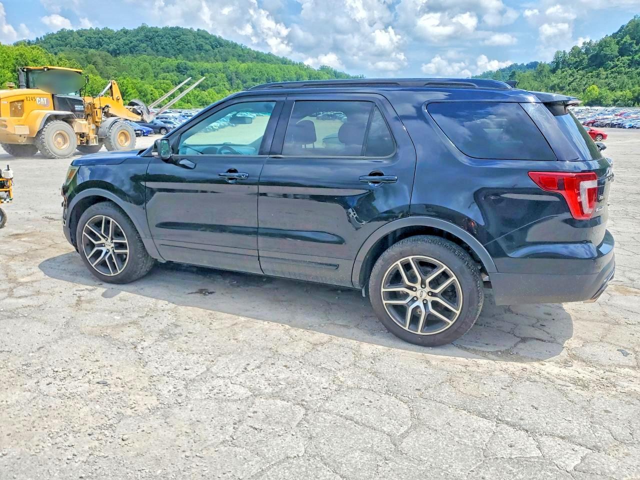 2016 Ford Explorer Sport Black vin: 1FM5K8GT3GGC23726