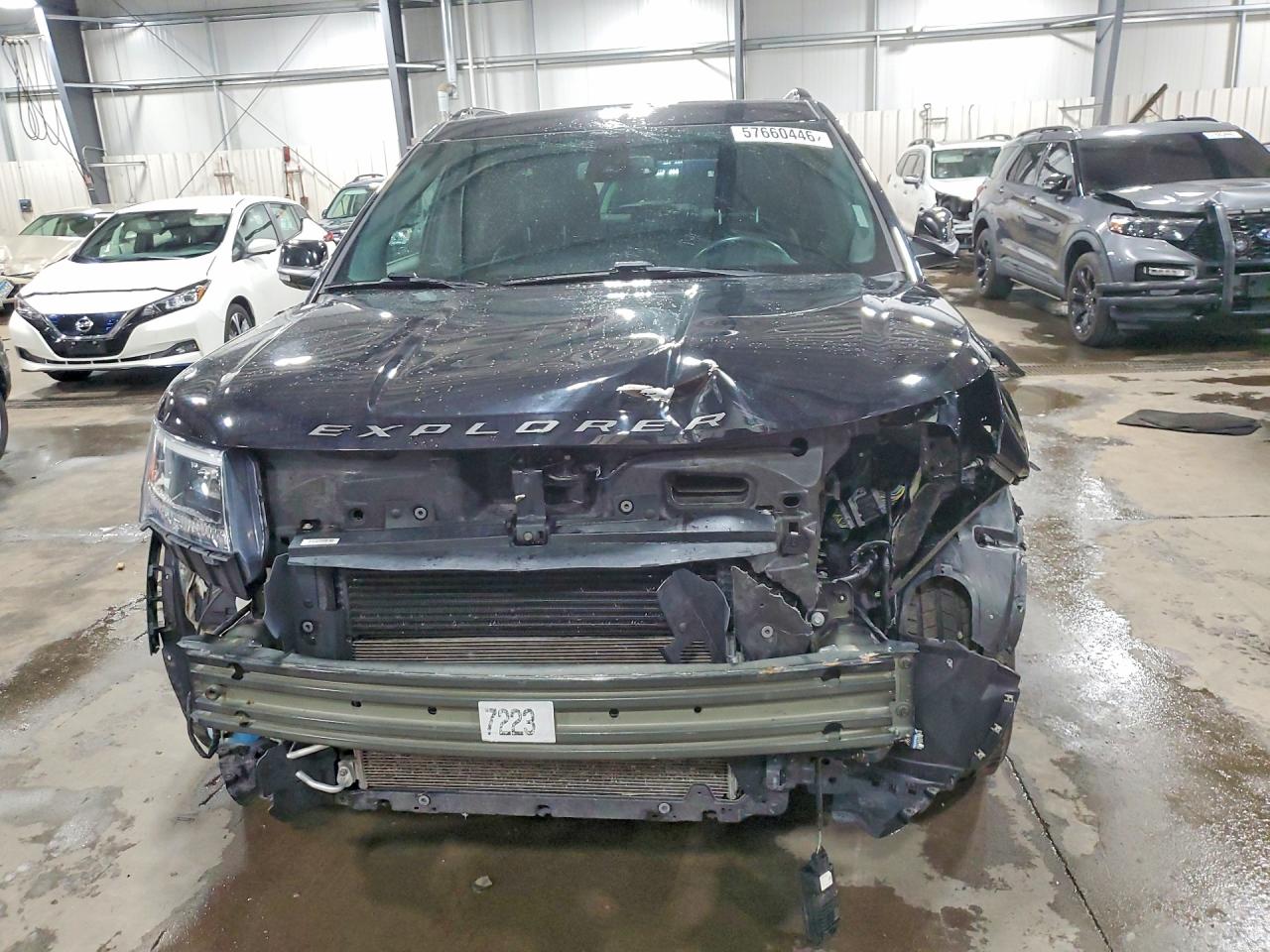 2019 Ford Explorer Sport Black vin: 1FM5K8GT3KGA72671