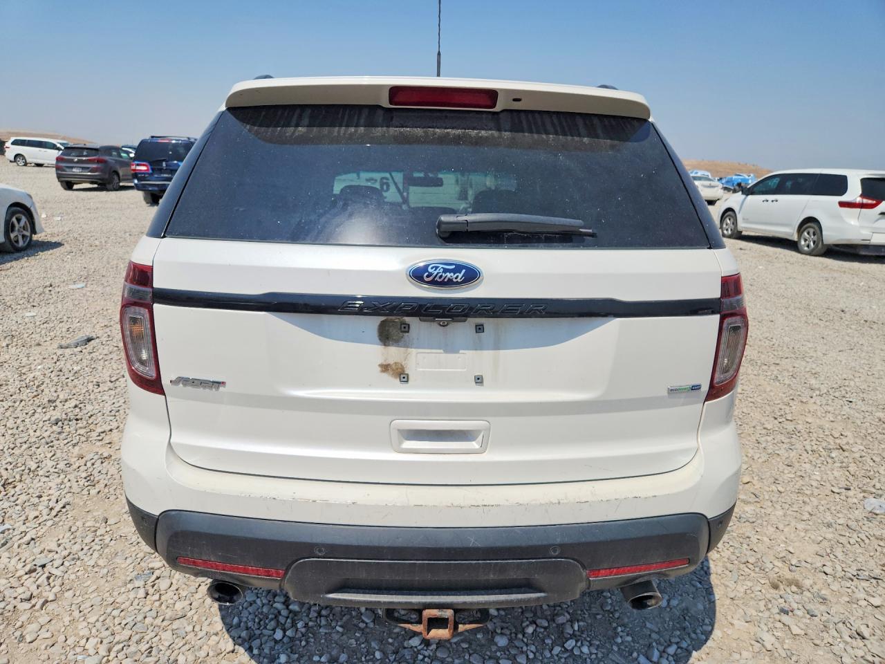 2013 Ford Explorer Sport Белый vin: 1FM5K8GT4DGC70212