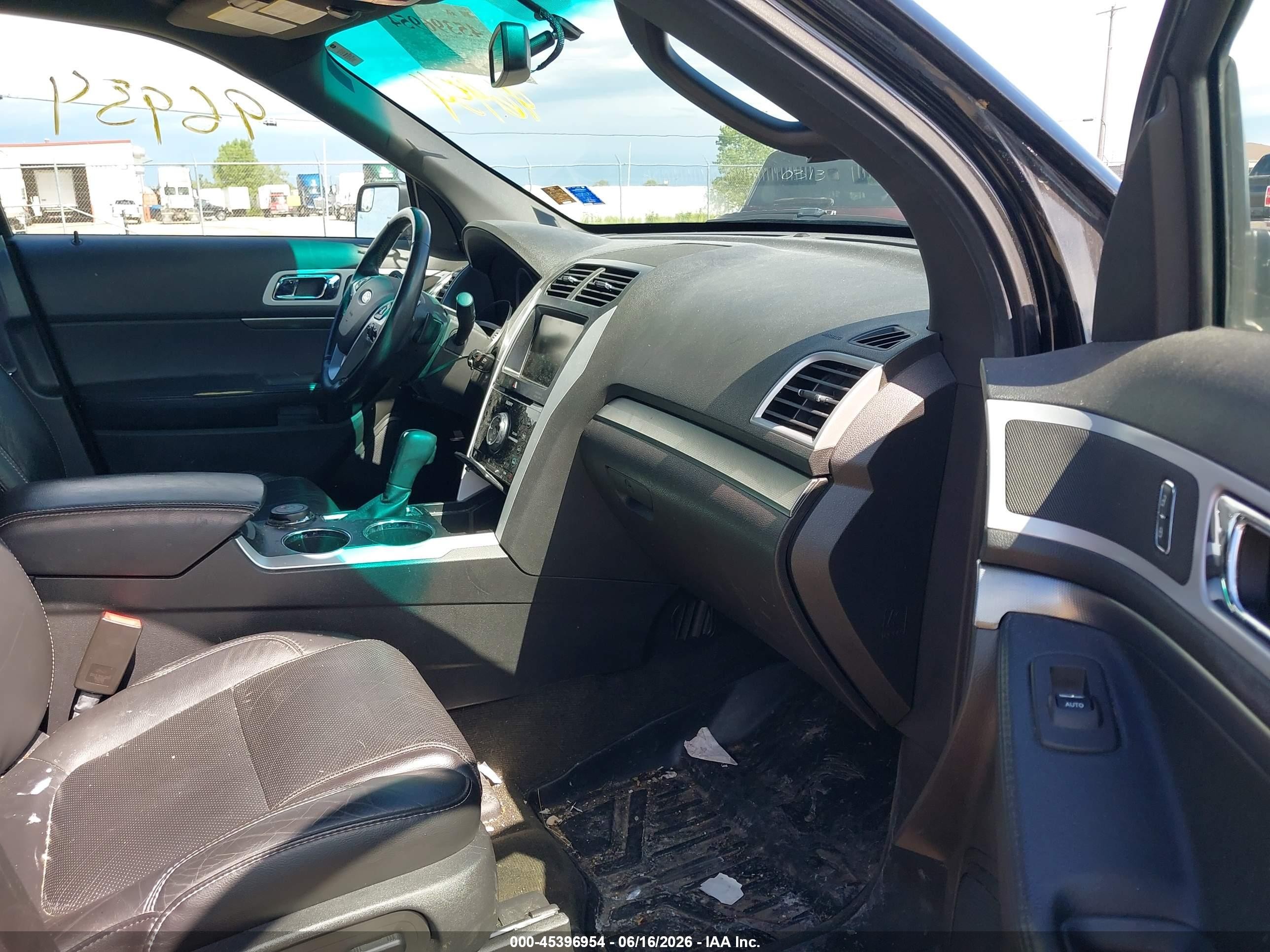 2014 Ford Explorer Sport Black vin: 1FM5K8GT4EGA21443