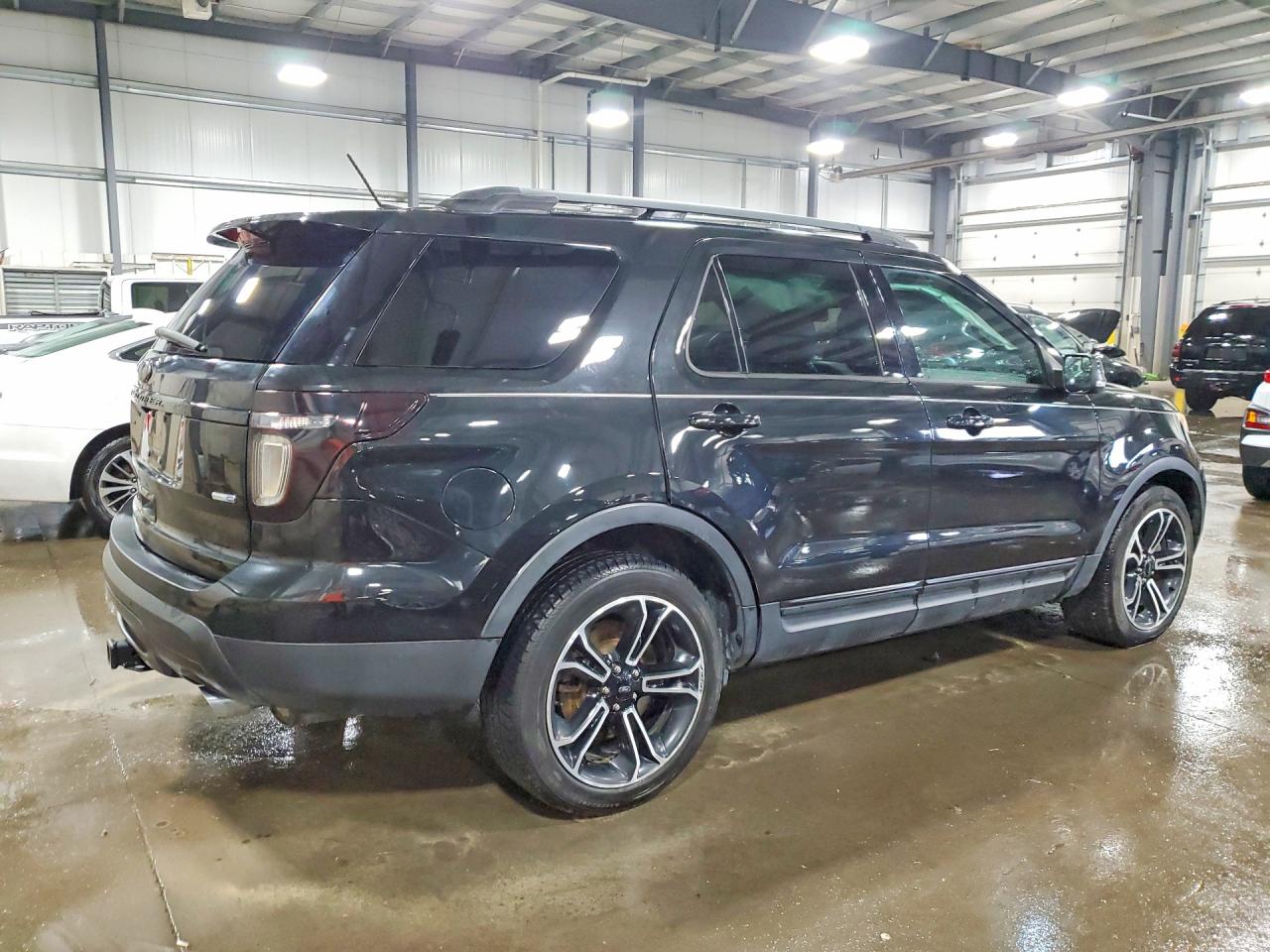 2014 Ford Explorer Sport Black vin: 1FM5K8GT4EGC05443