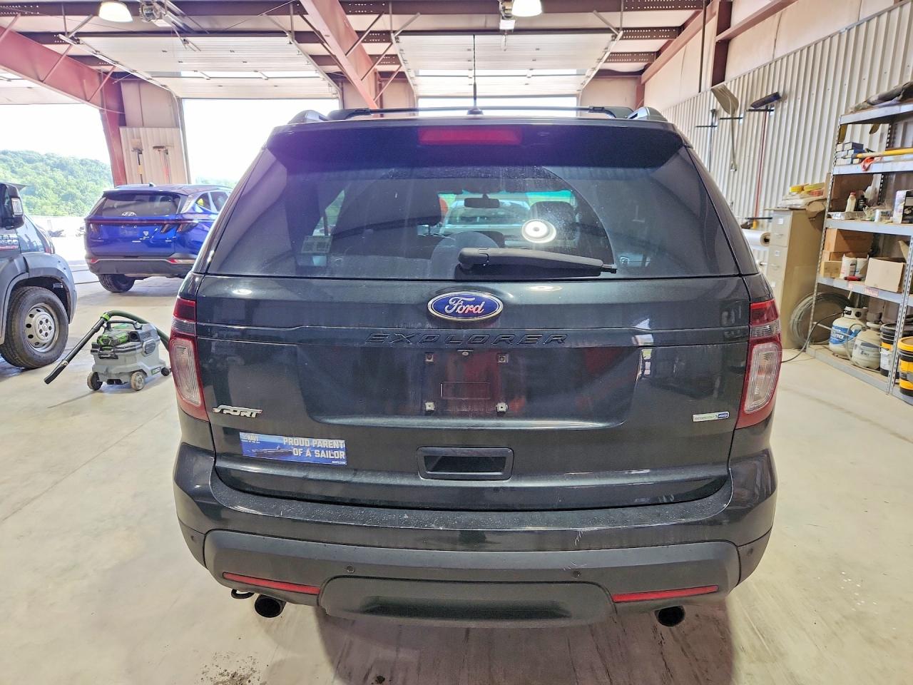 2014 Ford Explorer Sport Black vin: 1FM5K8GT4EGC06026