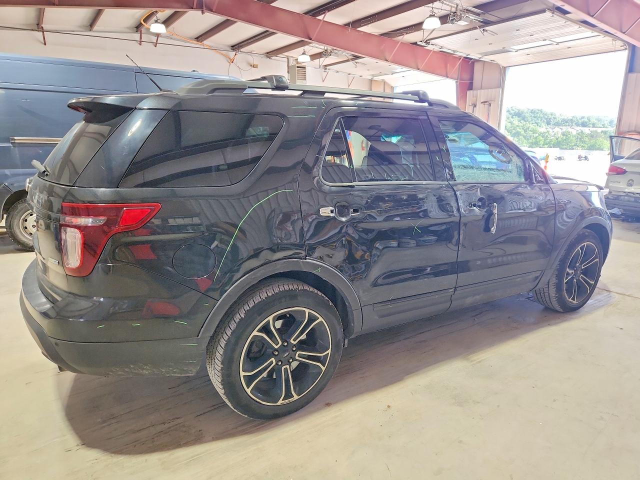 2014 Ford Explorer Sport Black vin: 1FM5K8GT4EGC06026